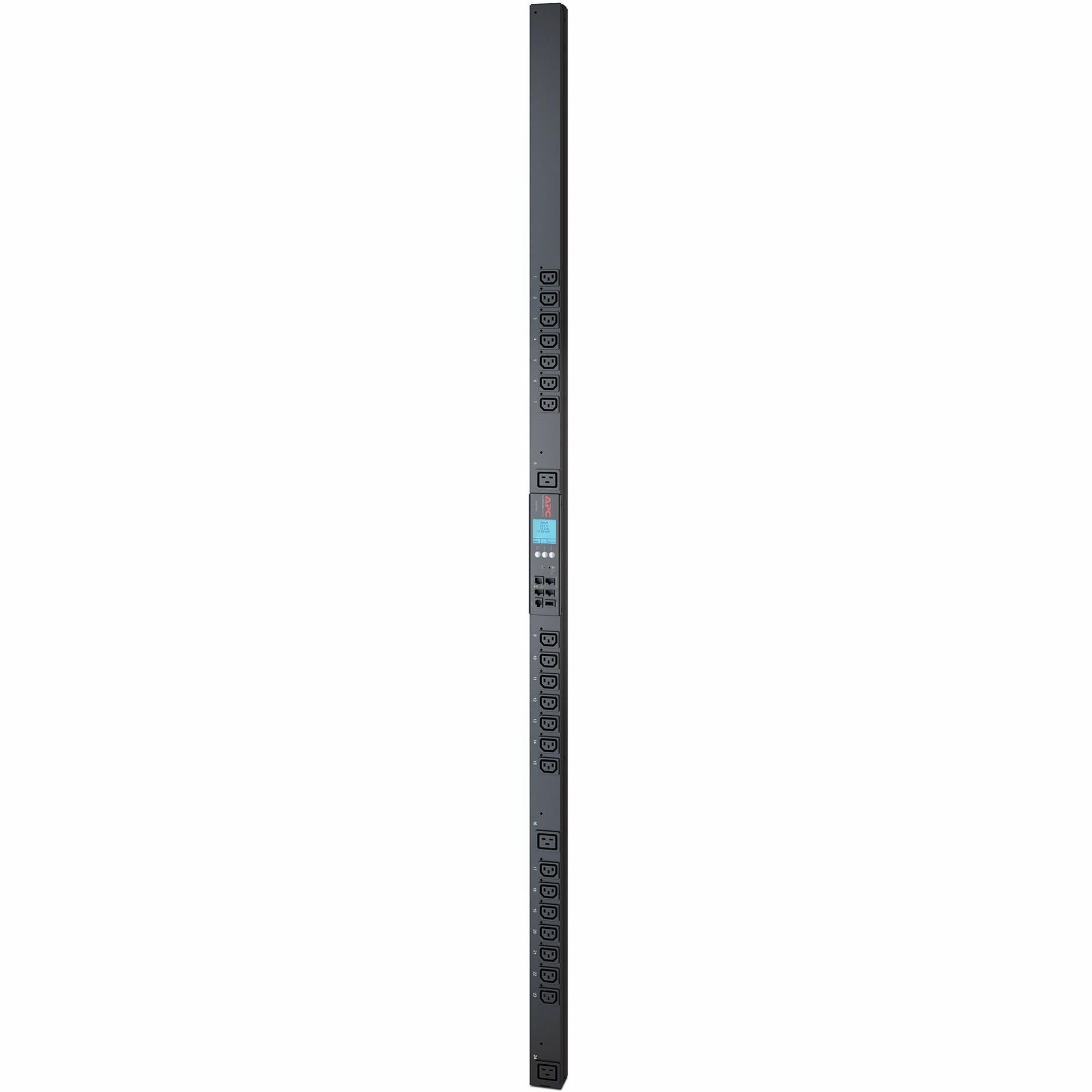 APC NetShelter Metered-by-Outlet with Switching Rack PDU, 2G, 0U, 20A, 208V, 21 C13 and 3 C19 outlet