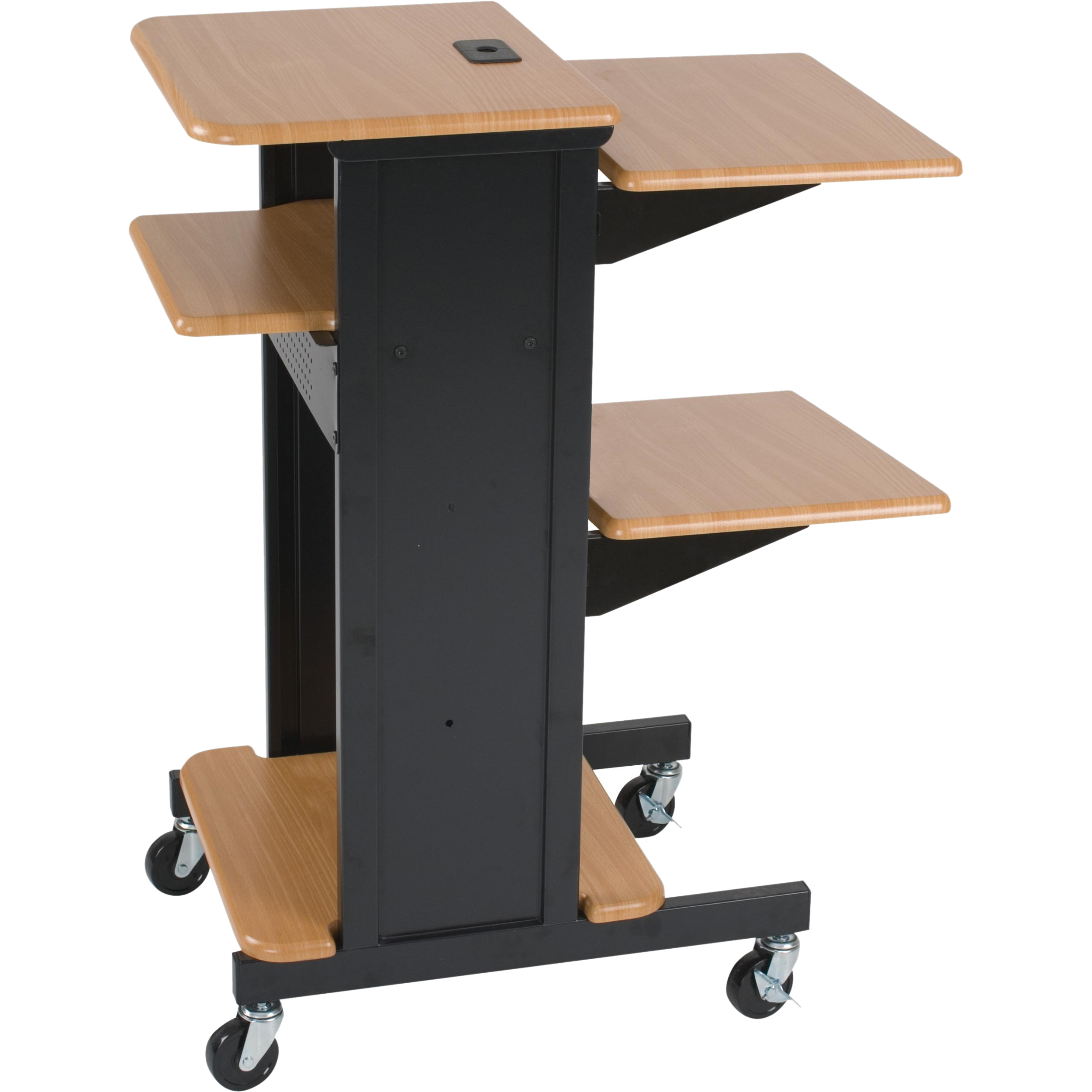 Balt Presentation Cart (Teak/Black)