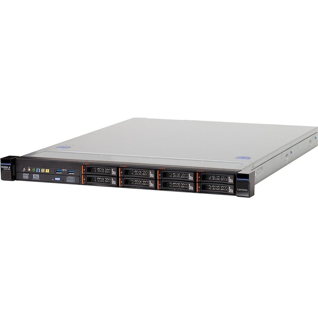 Lenovo System x x3250 M6 3943K4U 1U Rack-mountable Server - 1 Xeon E3-1230 v5 3.40 GHz - 16 GB RAM - 12Gb/s SAS, Serial ATA Controller