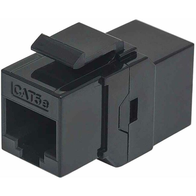 Manhattan Cat5e Inline Coupler, Keystone Type