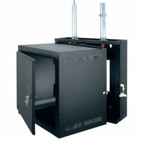 Middle Atlantic EWR 12RU Pivoting Wall Mount Enclosure - With Solid Front Door - 22in Depth Wall Rack - TAA Compliant