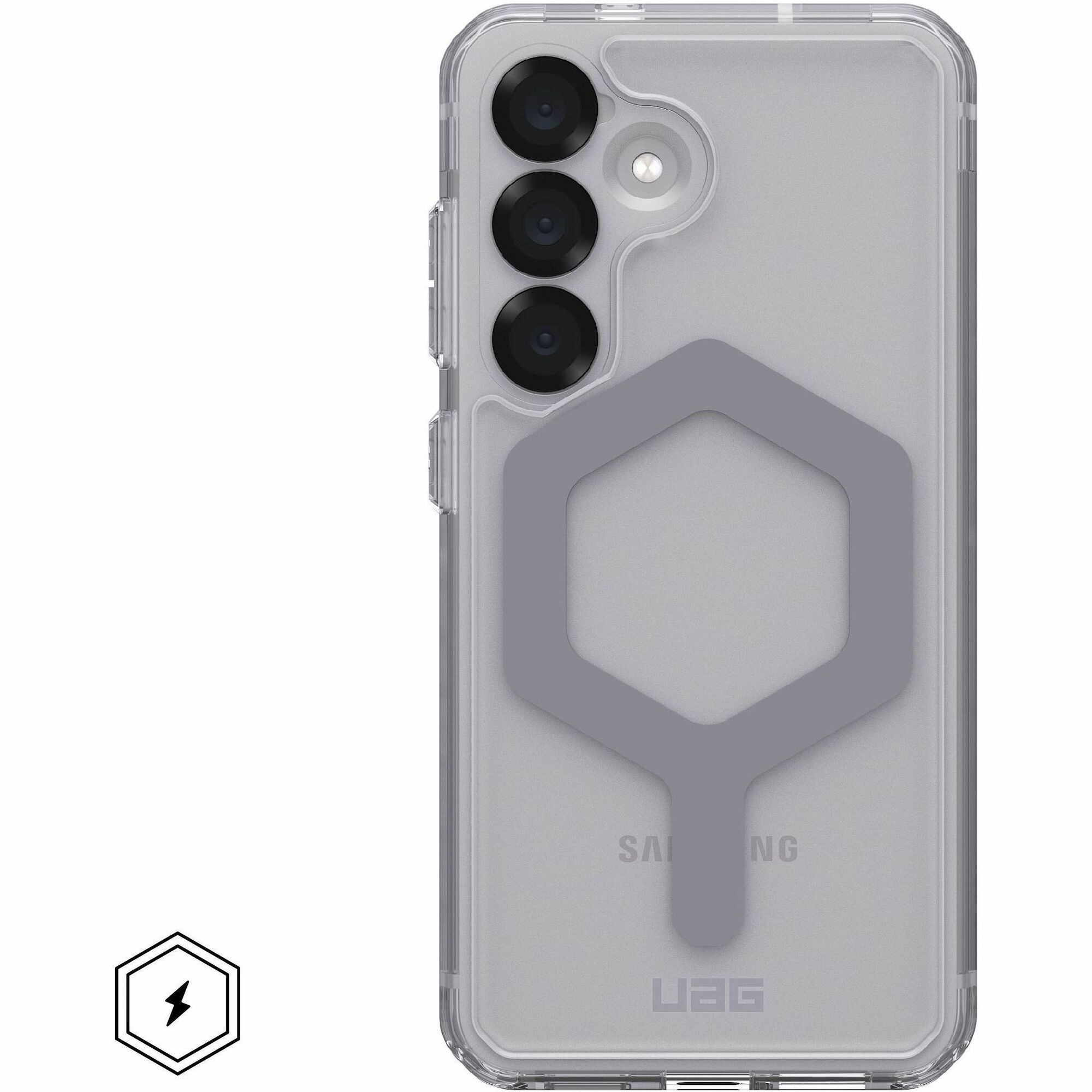 Urban Armor Gear Plyo Pro Galaxy S25 Case - Ice/Silver