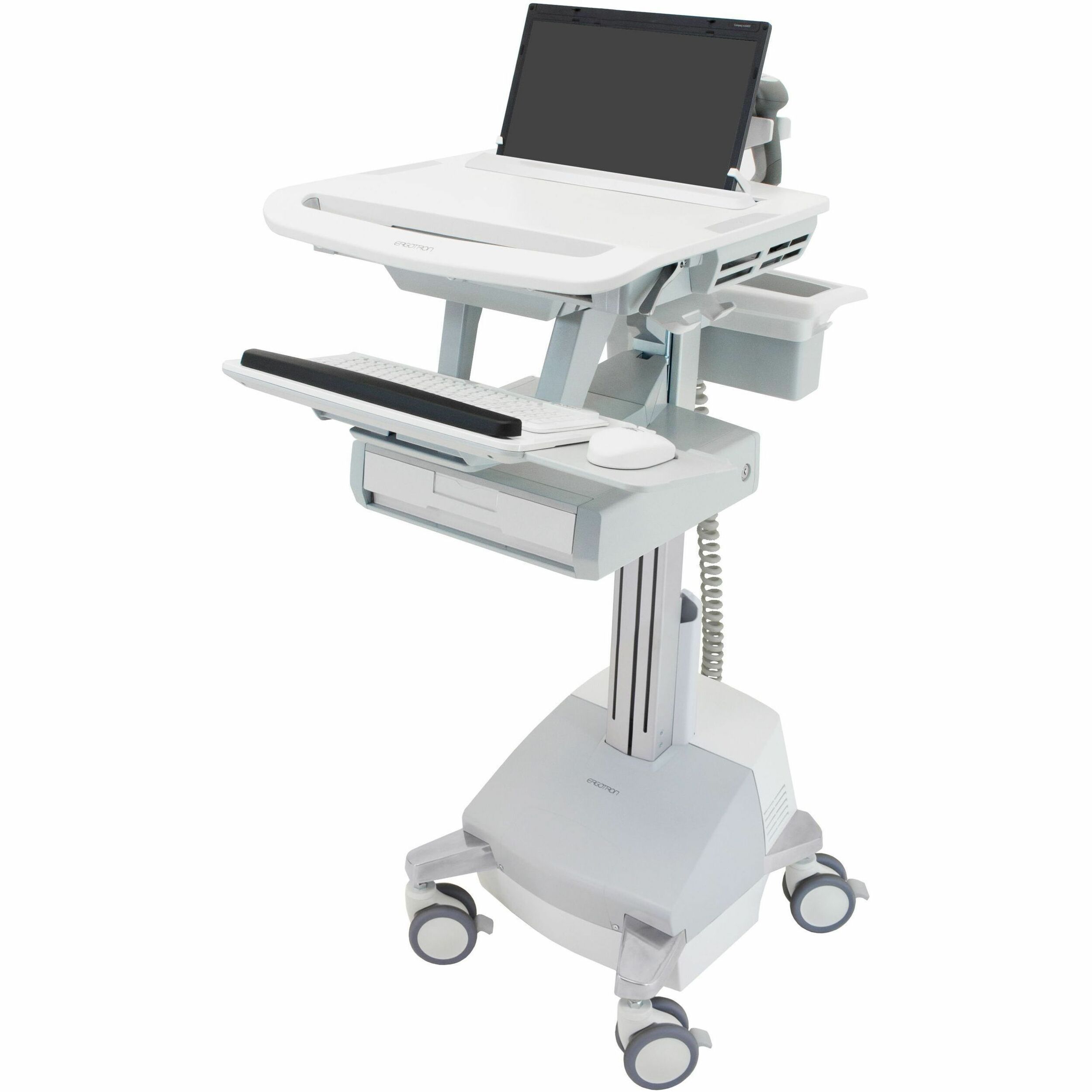 Ergotron StyleView Laptop Cart, SLA Powered, 1 Drawer (1x1), US/CA/MX