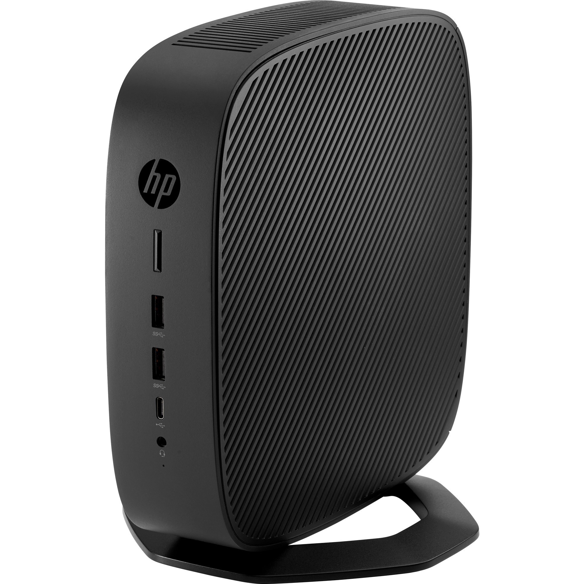 HP t740 Thin Client Ryzen V1756B Quad-core (4 Core) 3.25 GHz - Black - TAA Compliant