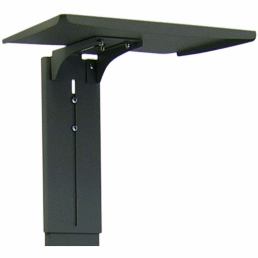 Ergotron Mounting Shelf for Camera, Video Conferencing Camera, Display, TV Cart - Black