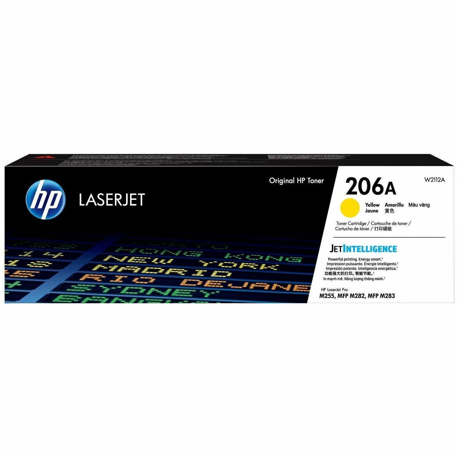 HP 206A Original Laser Toner Cartridge - Yellow - 1 Each