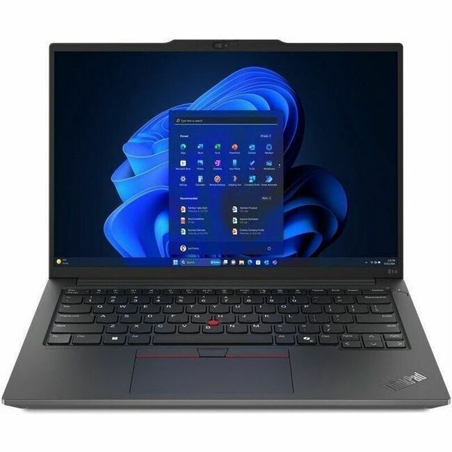 Lenovo ThinkPad E14 Gen 6 21M3003AUS 14" Notebook - WUXGA - 60 Hz - AMD Ryzen 5 7535U - 8 GB - 512 GB SSD - English (US) Keyboard - Black