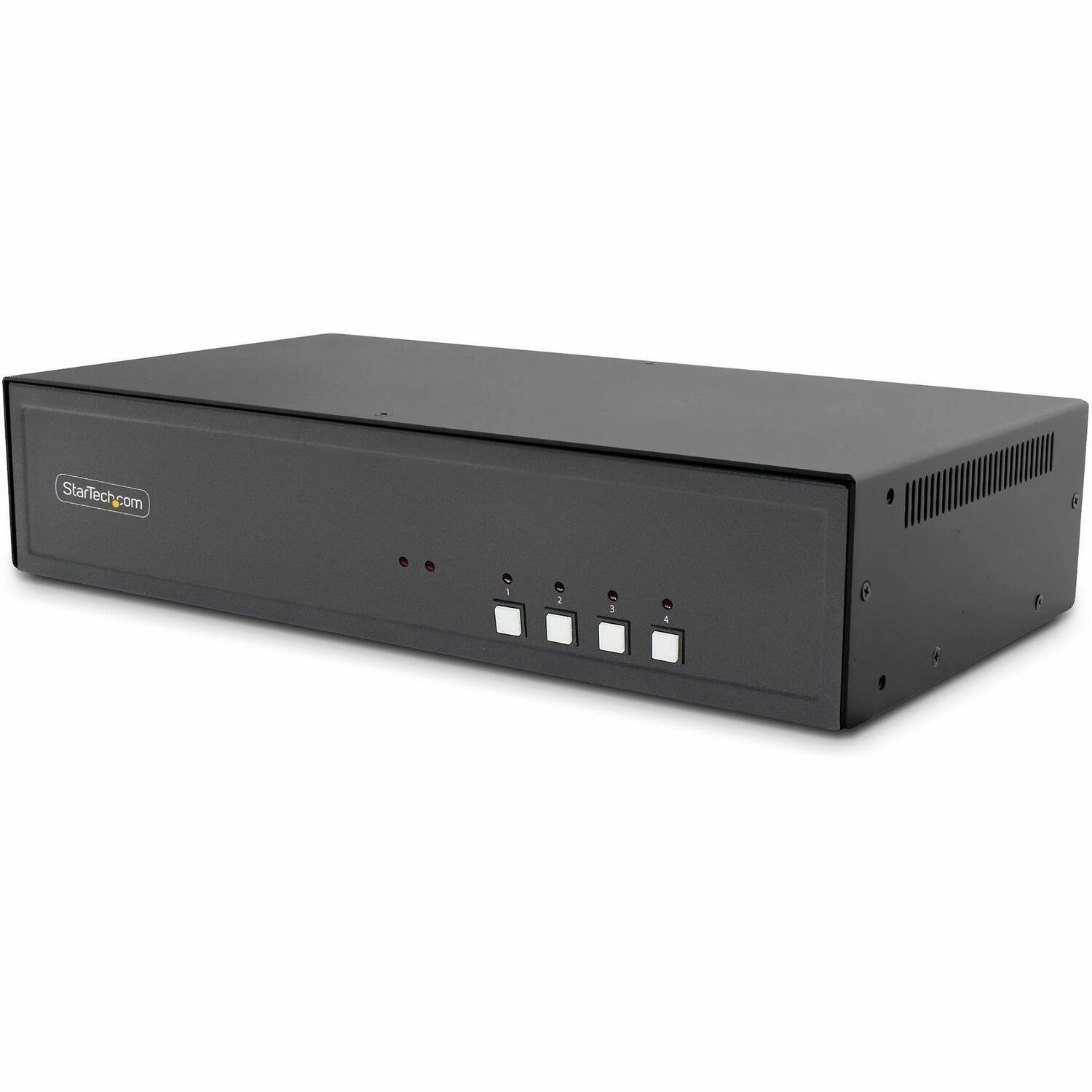 StarTech.com Secure 4-Port Dual-Monitor KVM Switch, DisplayPort, 4K 30Hz, NIAP 4.0, Made in the USA
