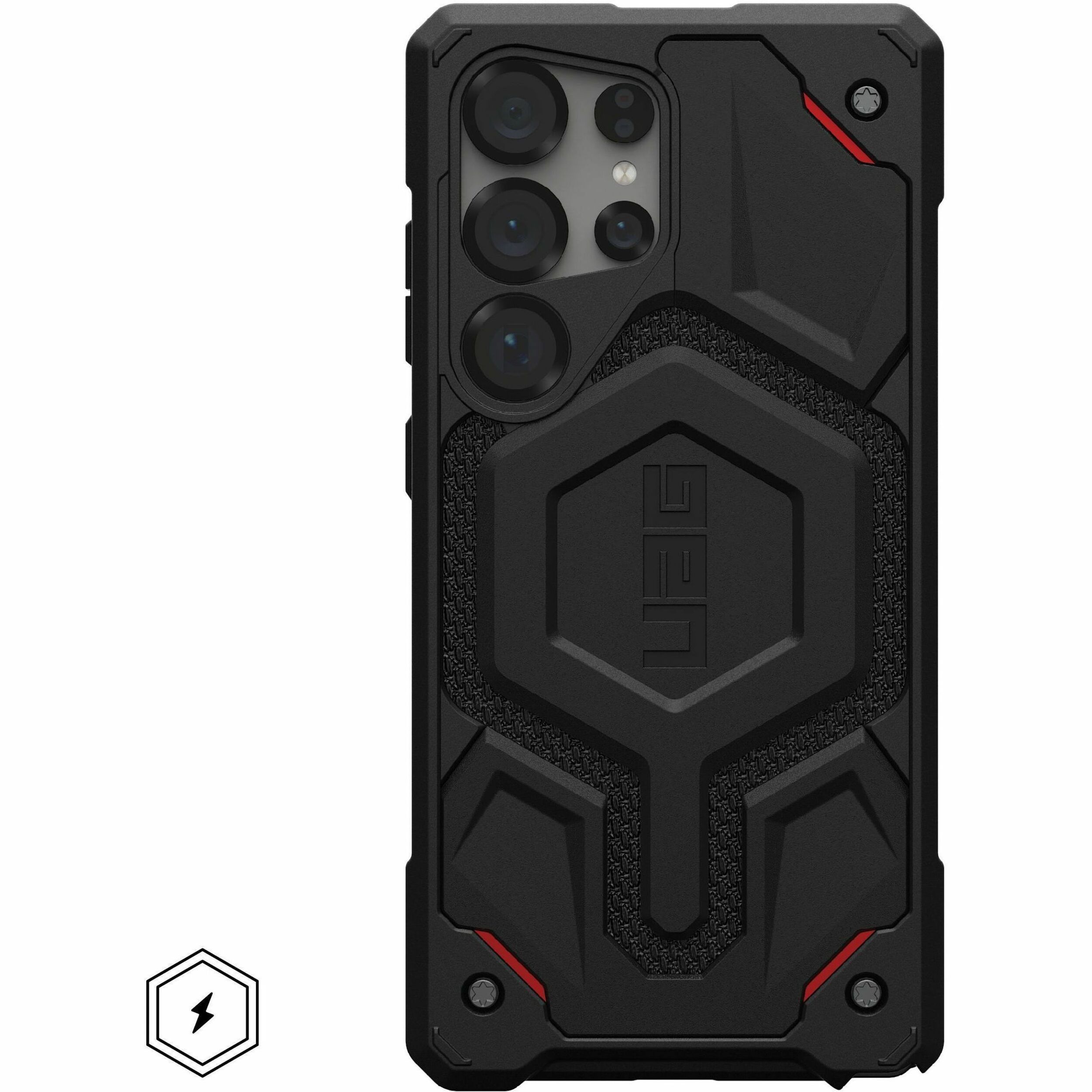 Urban Armor Gear Monarch Pro Kevlar&reg; Galaxy S25 Ultra Case - Kevlar Black