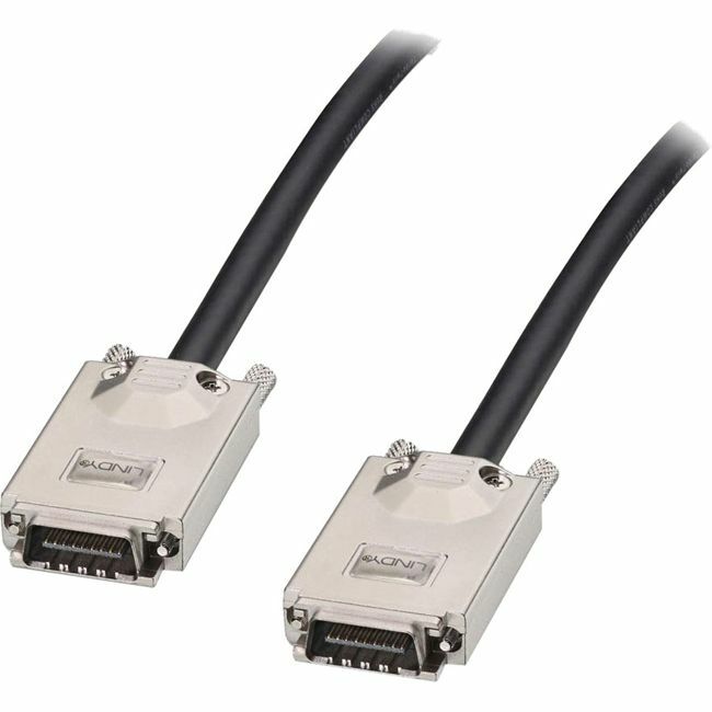 LINDY SAS/SATA II Multilane Infiniband Cable (SFF-8470), 2m