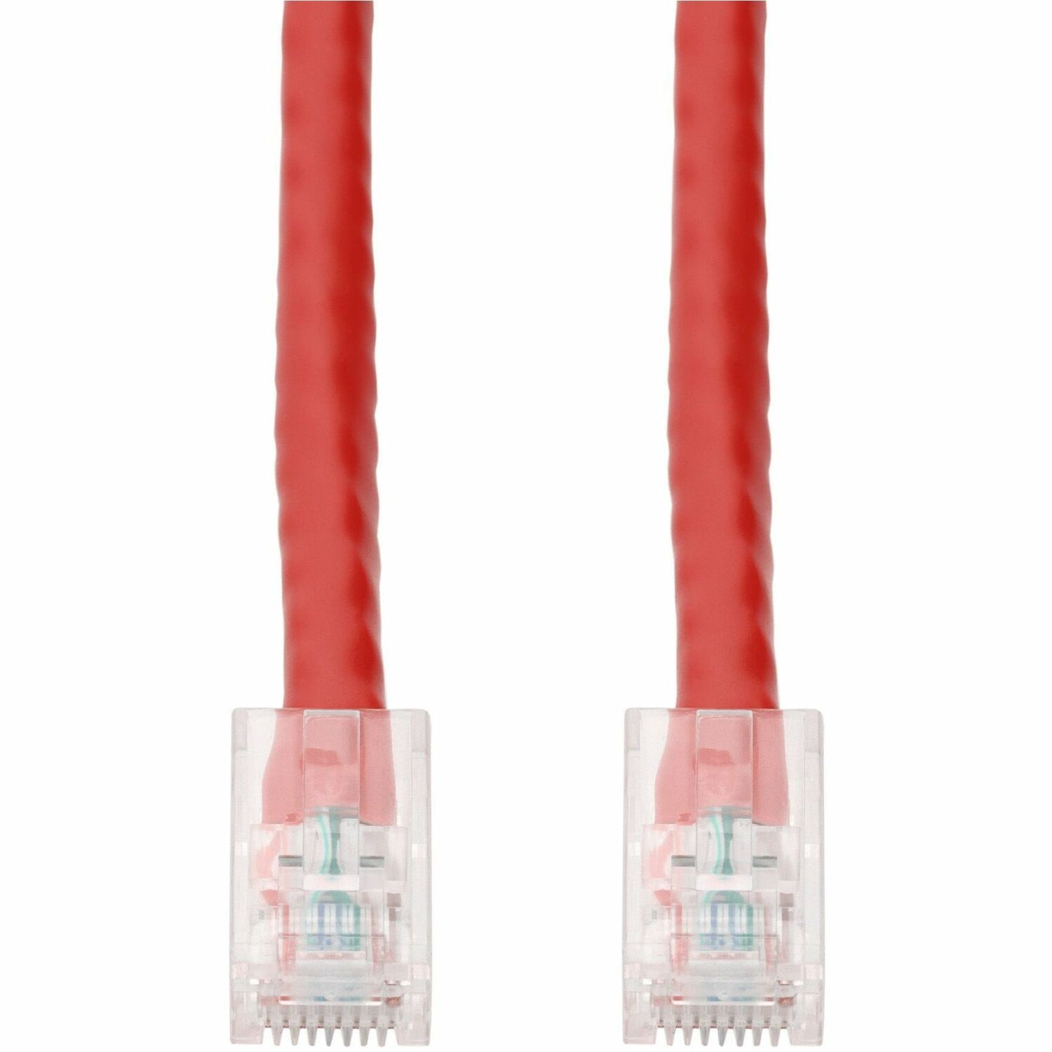 AddOn 10ft Red CAT 6 PVC Ethernet Cable Non-Booted TAA RJ-45 M/M