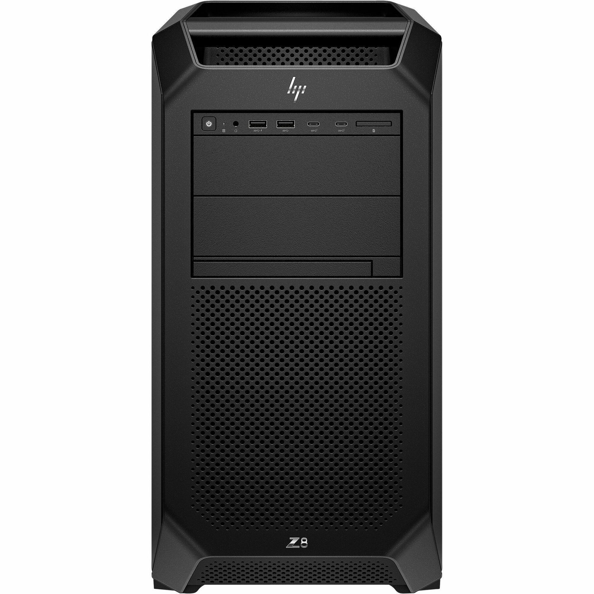 HP Z8 Fury G5 Workstation - 1 x Intel Xeon w7-3455 - 64 GB - Tower - Black