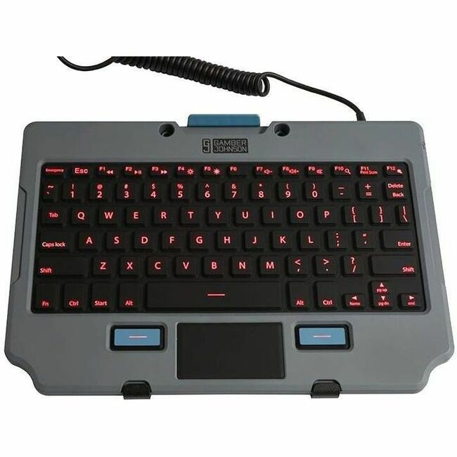 PMT Gamber-Johnson Rugged Lite Backlit Keyboard