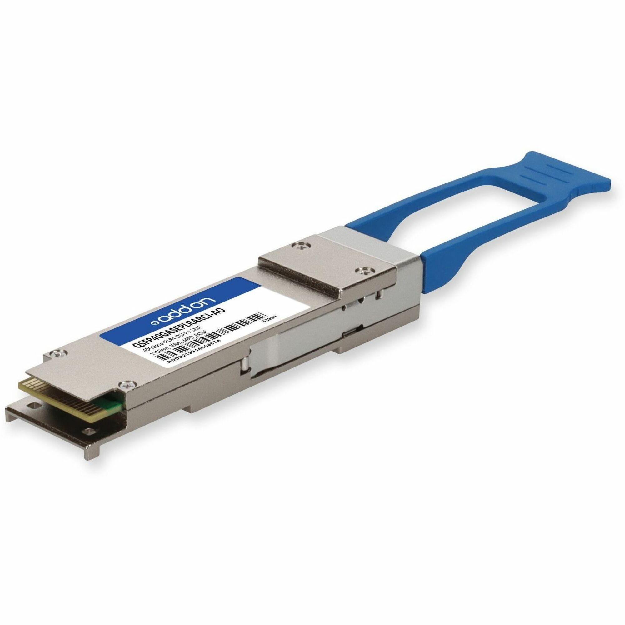AddOn Cisco, Arista and Juniper Compatible TAA Compliant 40GBase-PLR4 QSFP+ Transceiver (SMF, 1310nm, 10km, MPO, DOM)