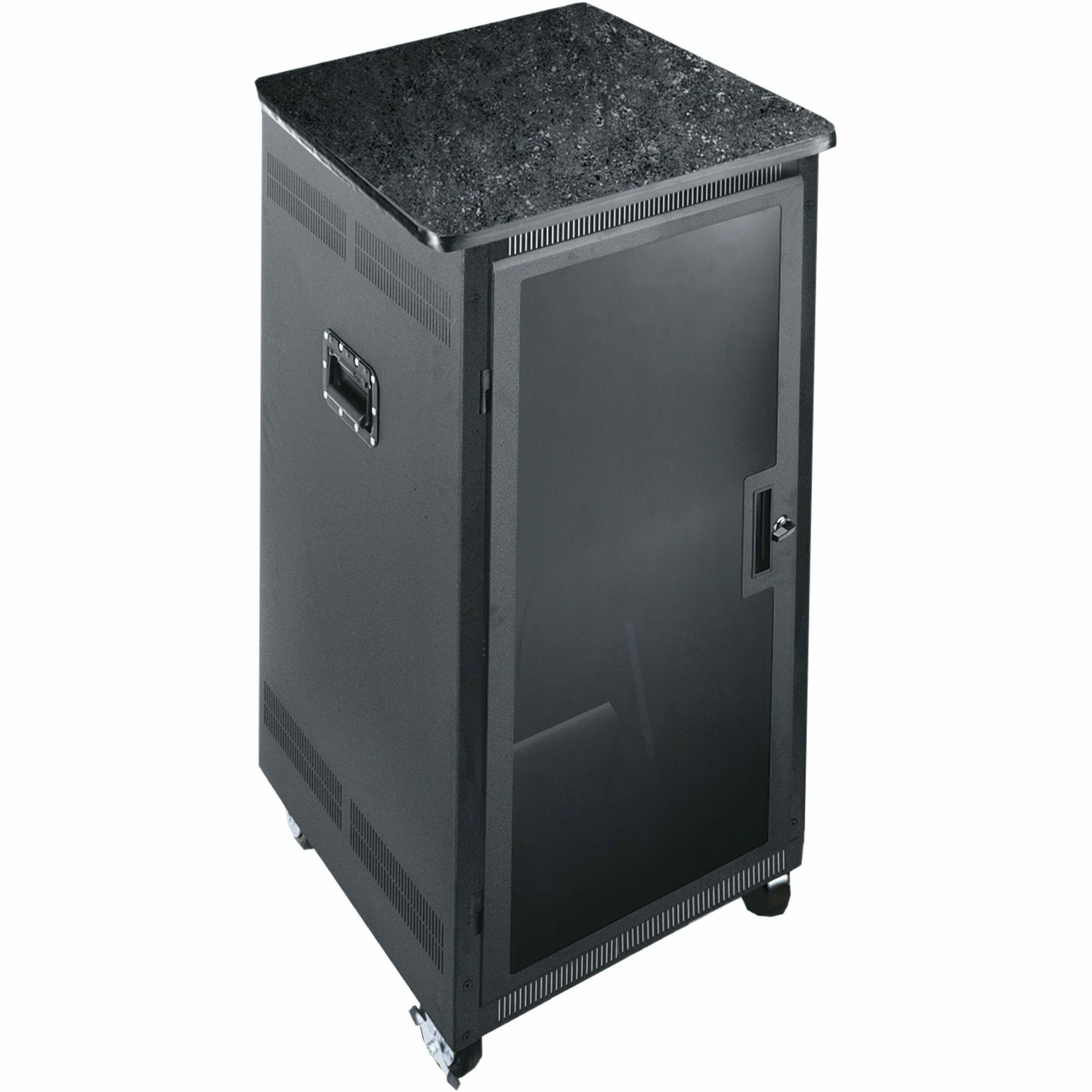 Middle Atlantic PTRK Series 21RU Portable Rolling 4-Post Rack - 24in Depth Floor Standing Rack
