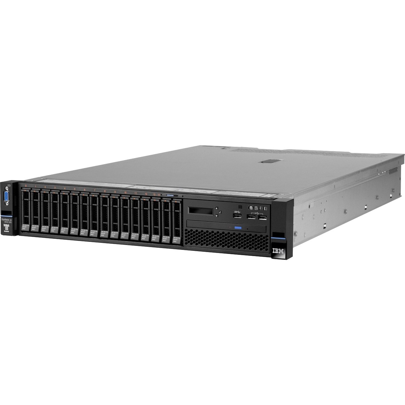 Lenovo System x x3650 M5 8871KWU 2U Rack Server - 2 Xeon E5-2690 v4 2.60 GHz - 128 GB RAM - 480 GB SSD - (2 x 240GB) SSD Configuration - 12Gb/s SAS, Serial ATA Controller