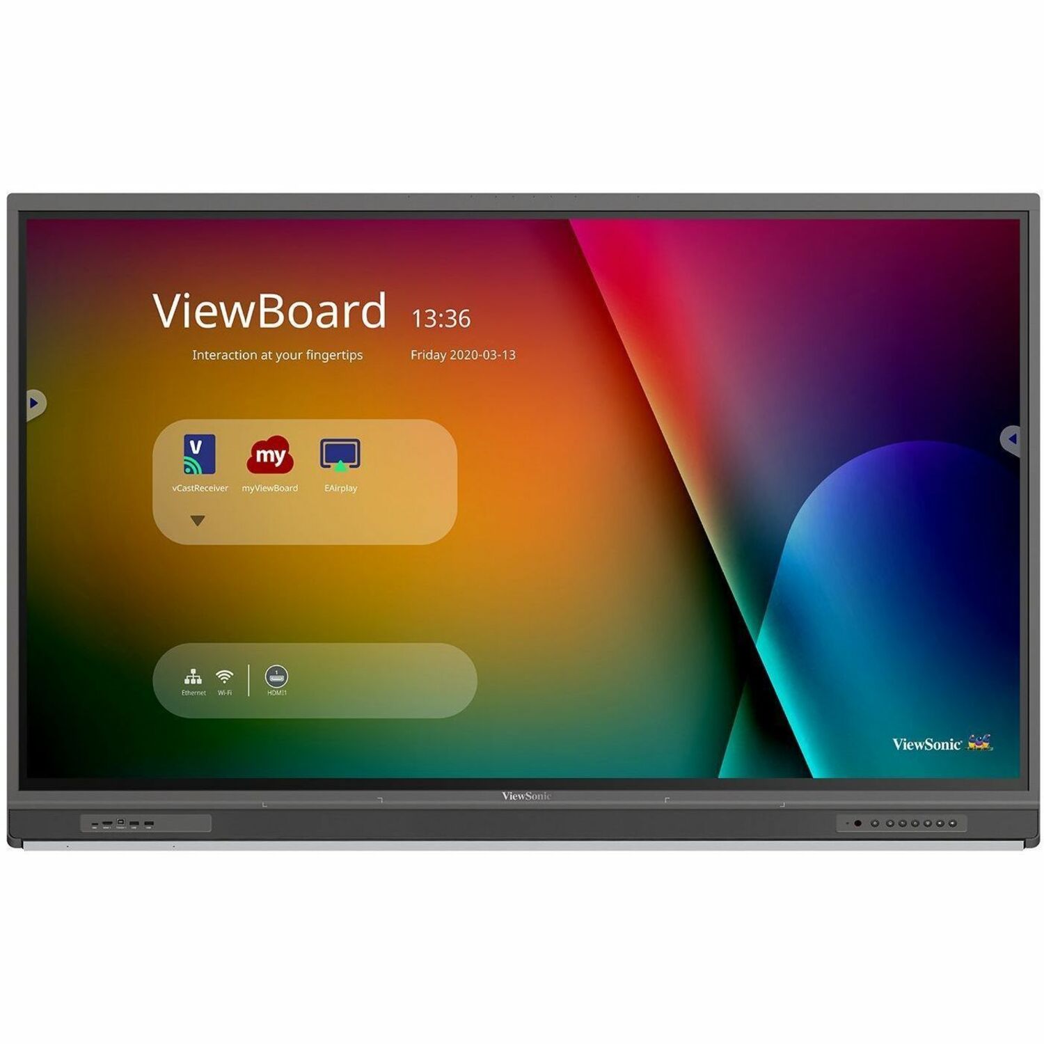 ViewSonic ViewBoard VS18786 65.5" LCD Touchscreen Monitor