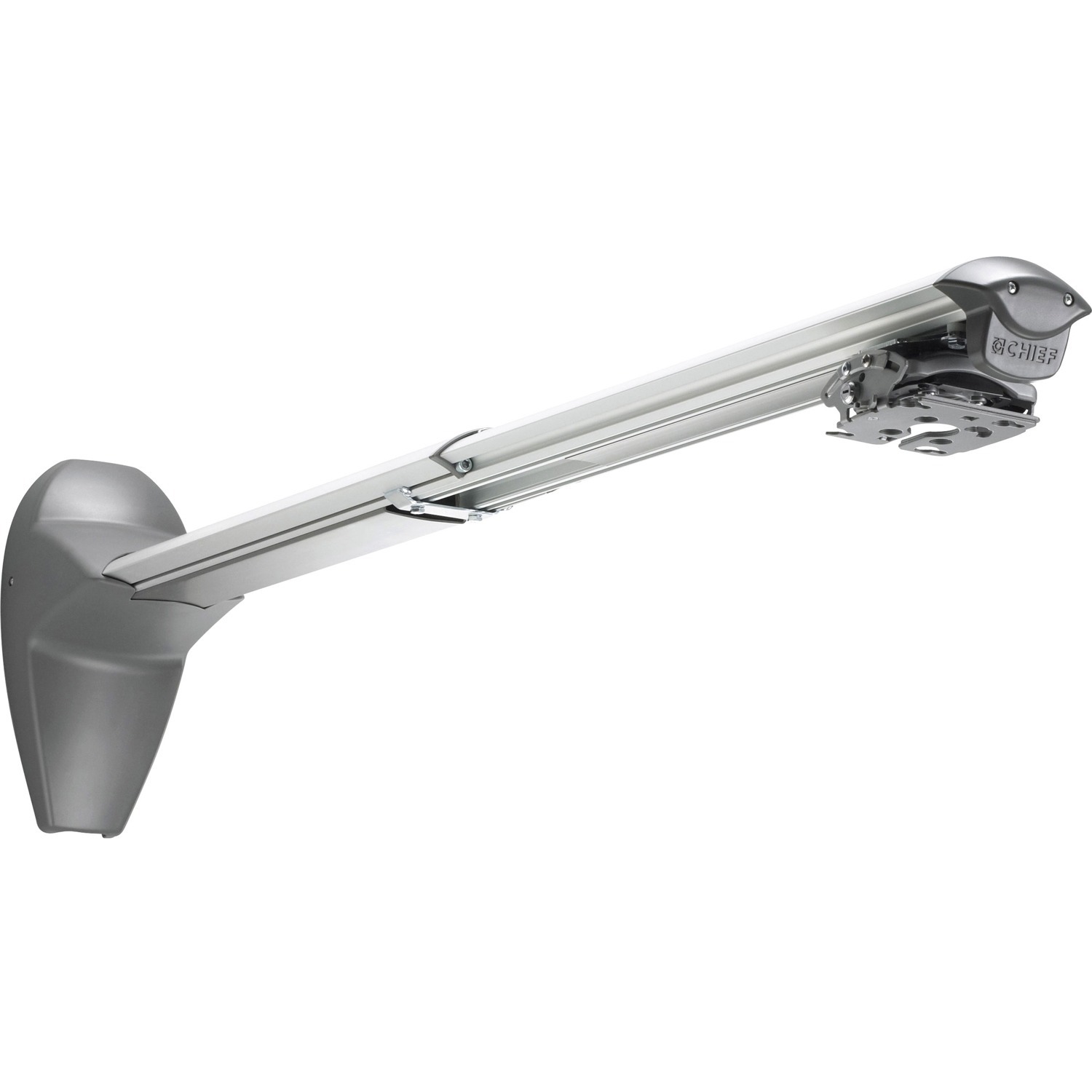 Chief Large Short Throw and Universal Projector Mount - Single Stud - Silver