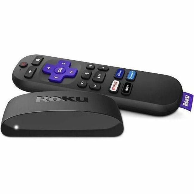 Roku Express 4K+ 3941R2 Network Audio/Video Player - Wireless LAN - HDMI, USB Cable Included