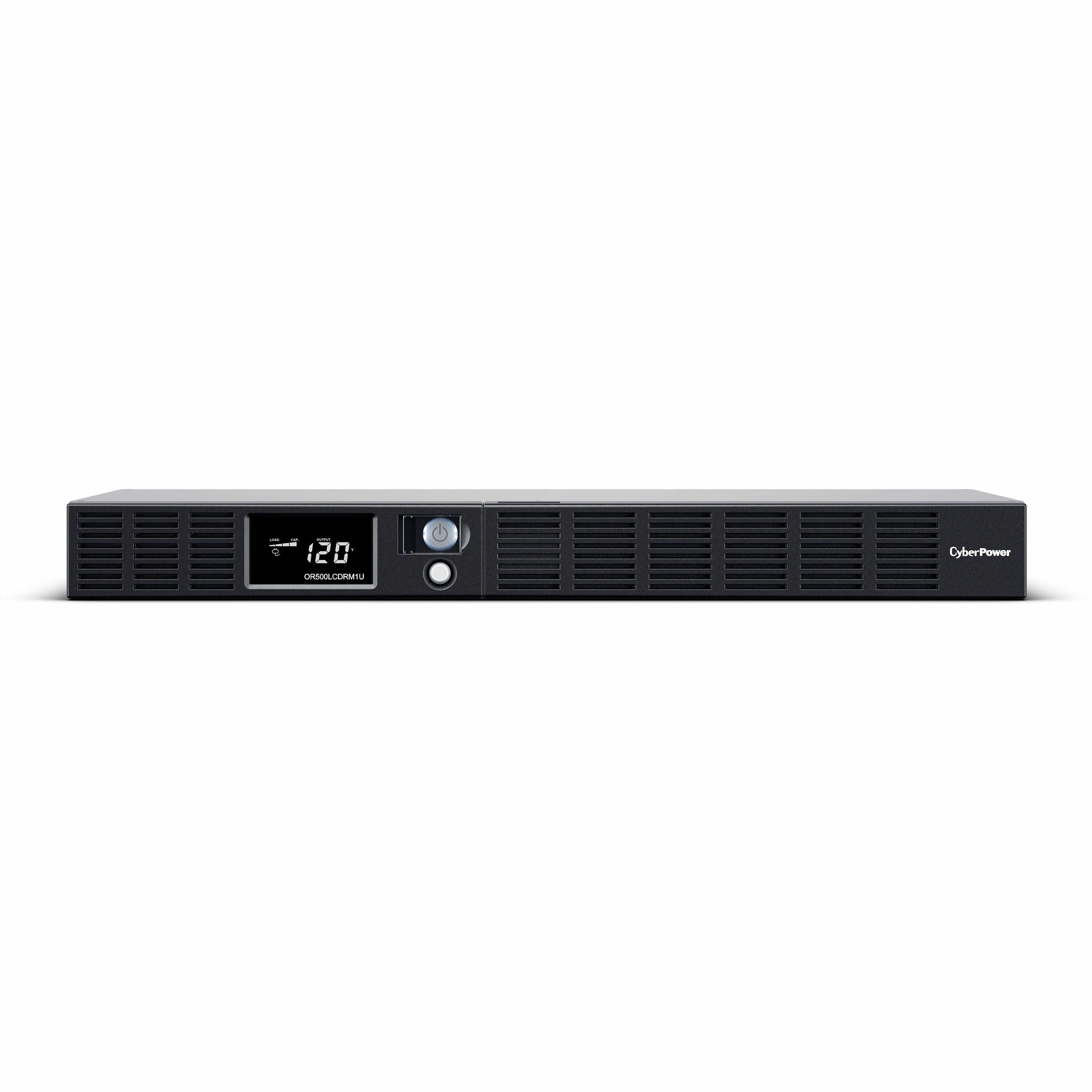 CyberPower OR500LCDRM1U Smart App LCD UPS Systems