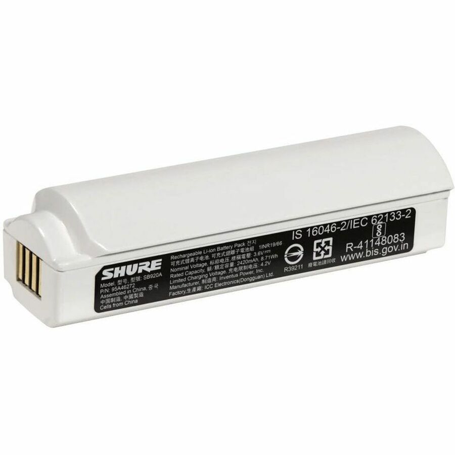Shure SB920A Lithium-Ion Rechargeable Battery