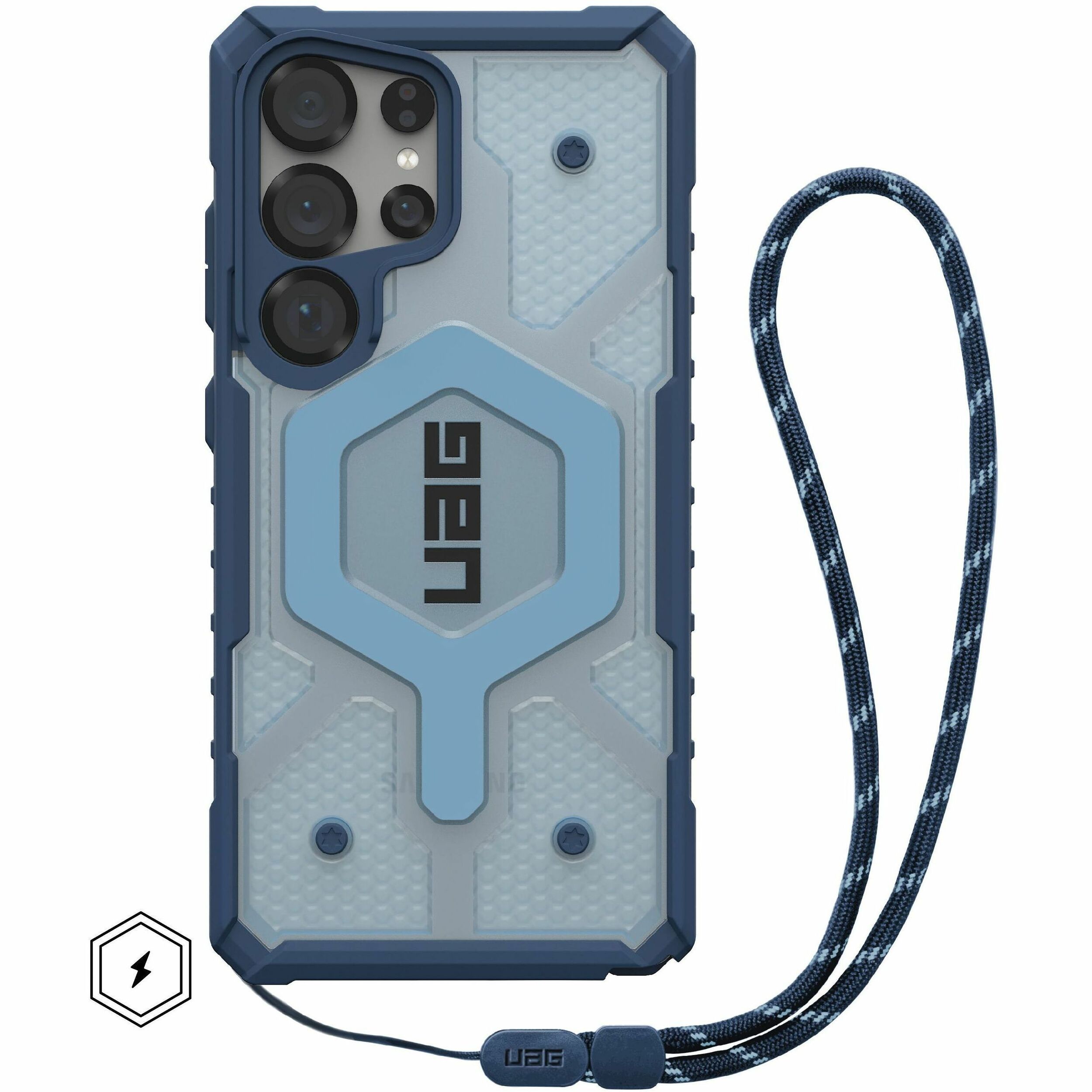 Urban Armor Gear Pathfinder Carrying Case for 6.8" Samsung Galaxy S25 Ultra Smartphone - Blues