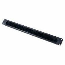 Horizontal Cable Organizer 1U w/brush strip