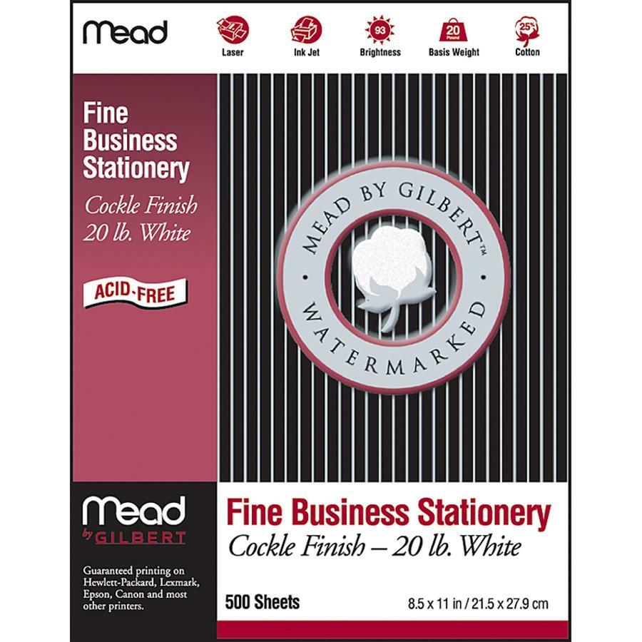 MeadWestvaco Cockle Finish Fine Business Paper