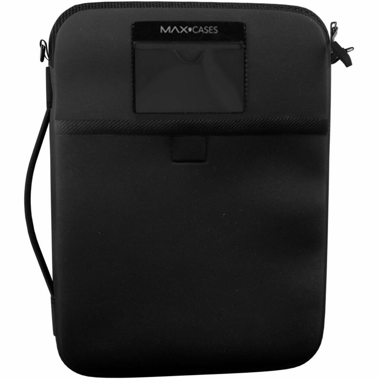 Neoprene Sleeve Vertical 11" w/pocket - (Shoulder Strap Optional) (Black)