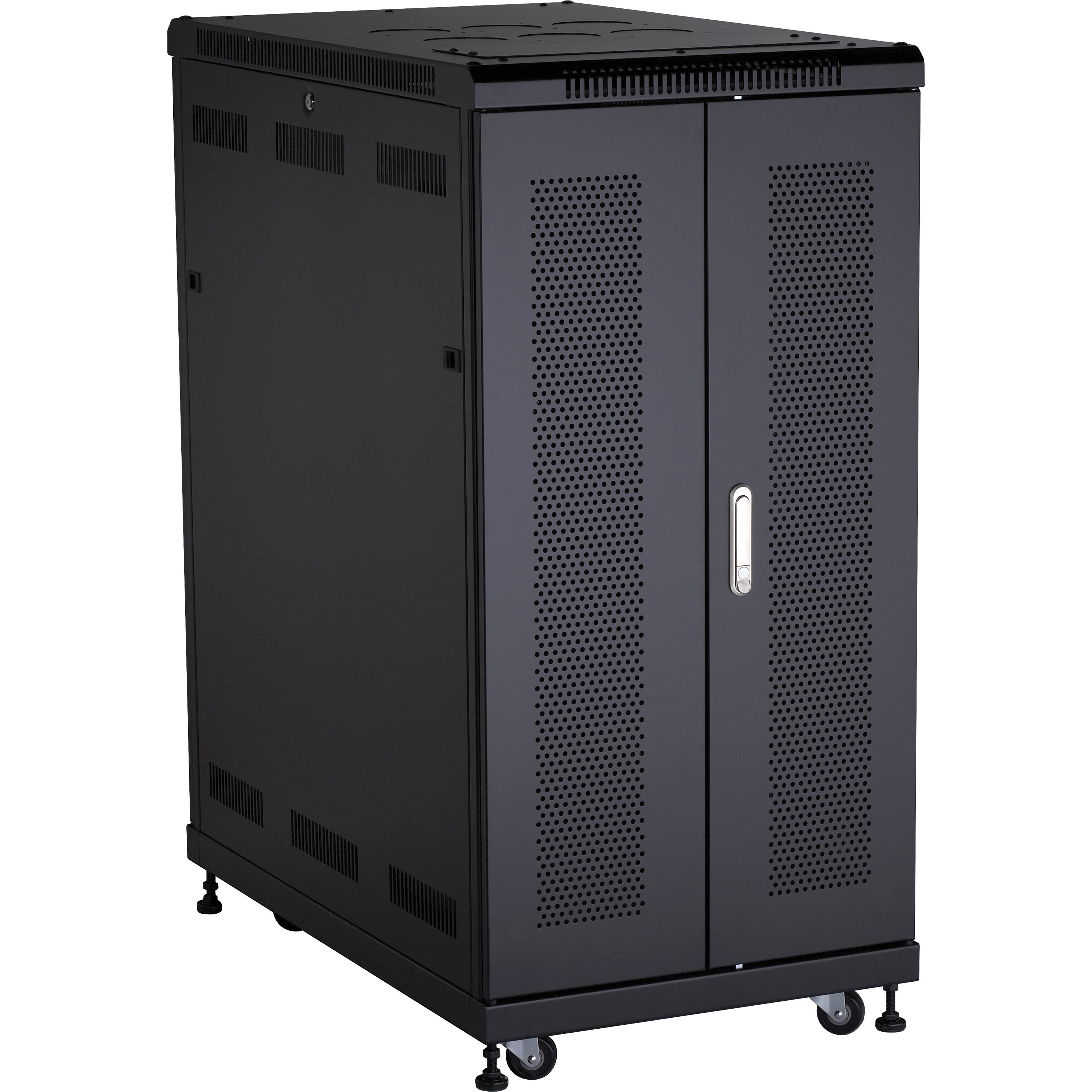 Black Box Select Plus Cabinet with Mesh Front Door, 24U