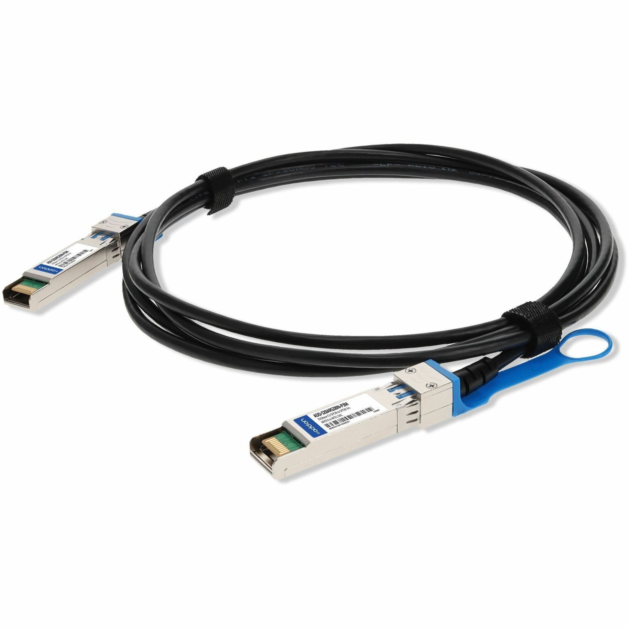 AddOn Arista Networks® CAB-S-S-25G-3M to Intel® XXVDACBL3M Compatible TAA Compliant 25GBase-CU SFP28 to SFP28 Direct Attach Cable (Passive Twinax, 3m)