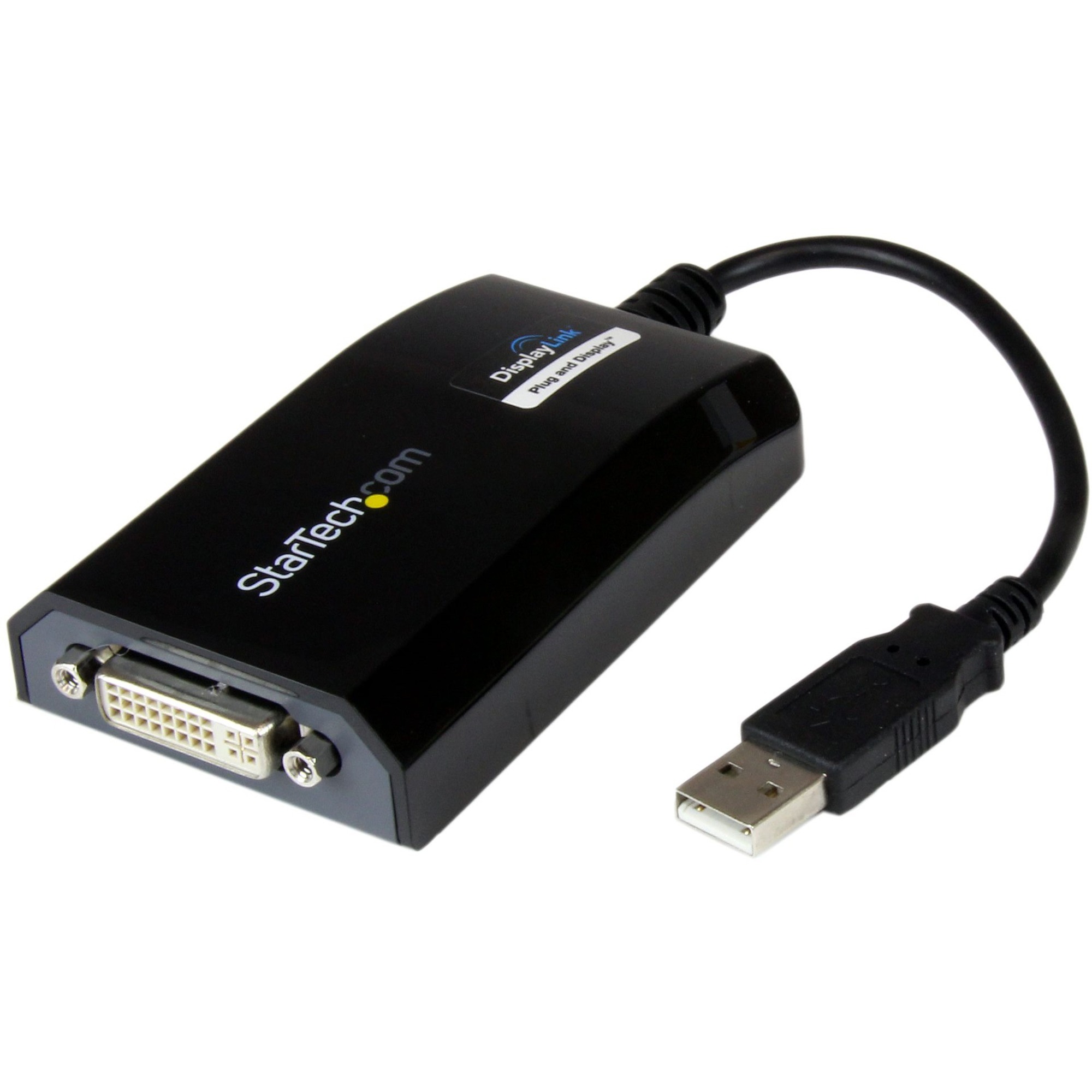 StarTech USB to DVI Adapter - External USB Video Graphics Card for PC and MAC- 1920x1200