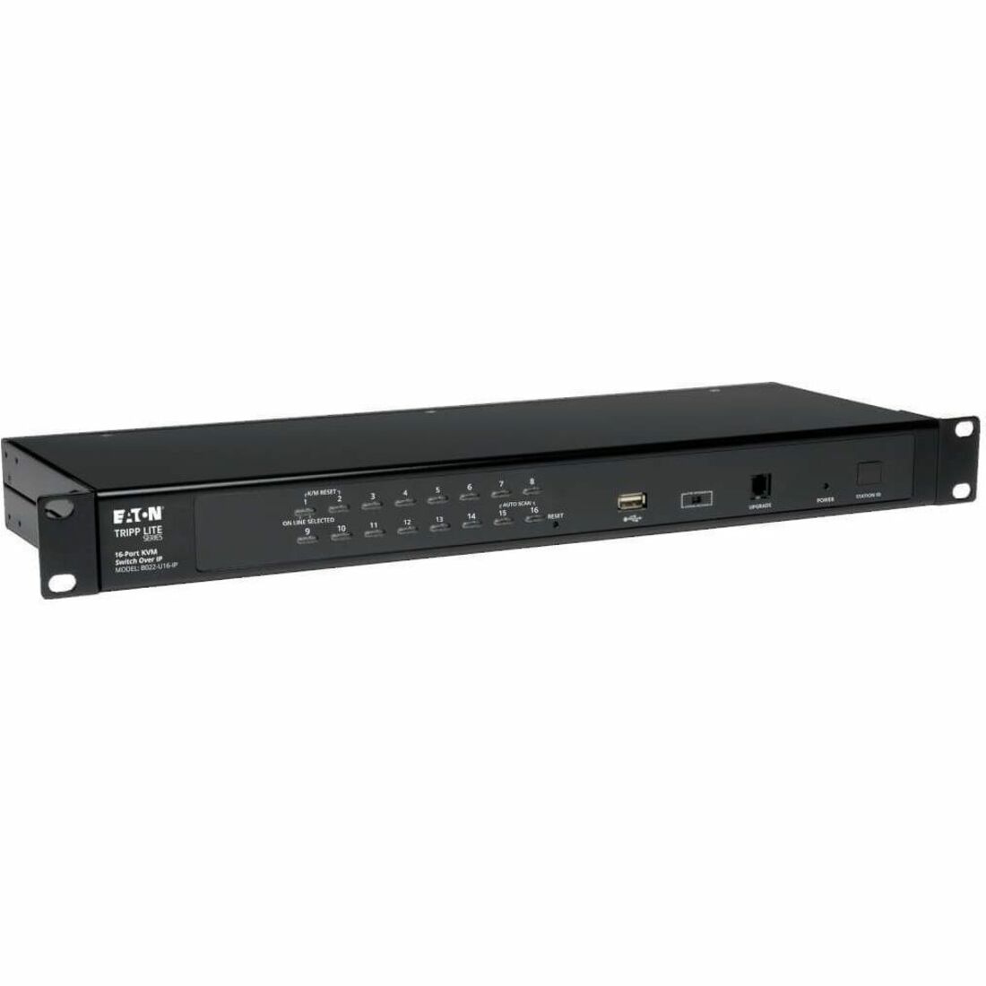 Eaton Tripp Lite Series NetDirector 16-Port 1U Rack-Mount IP KVM Switch, TAA