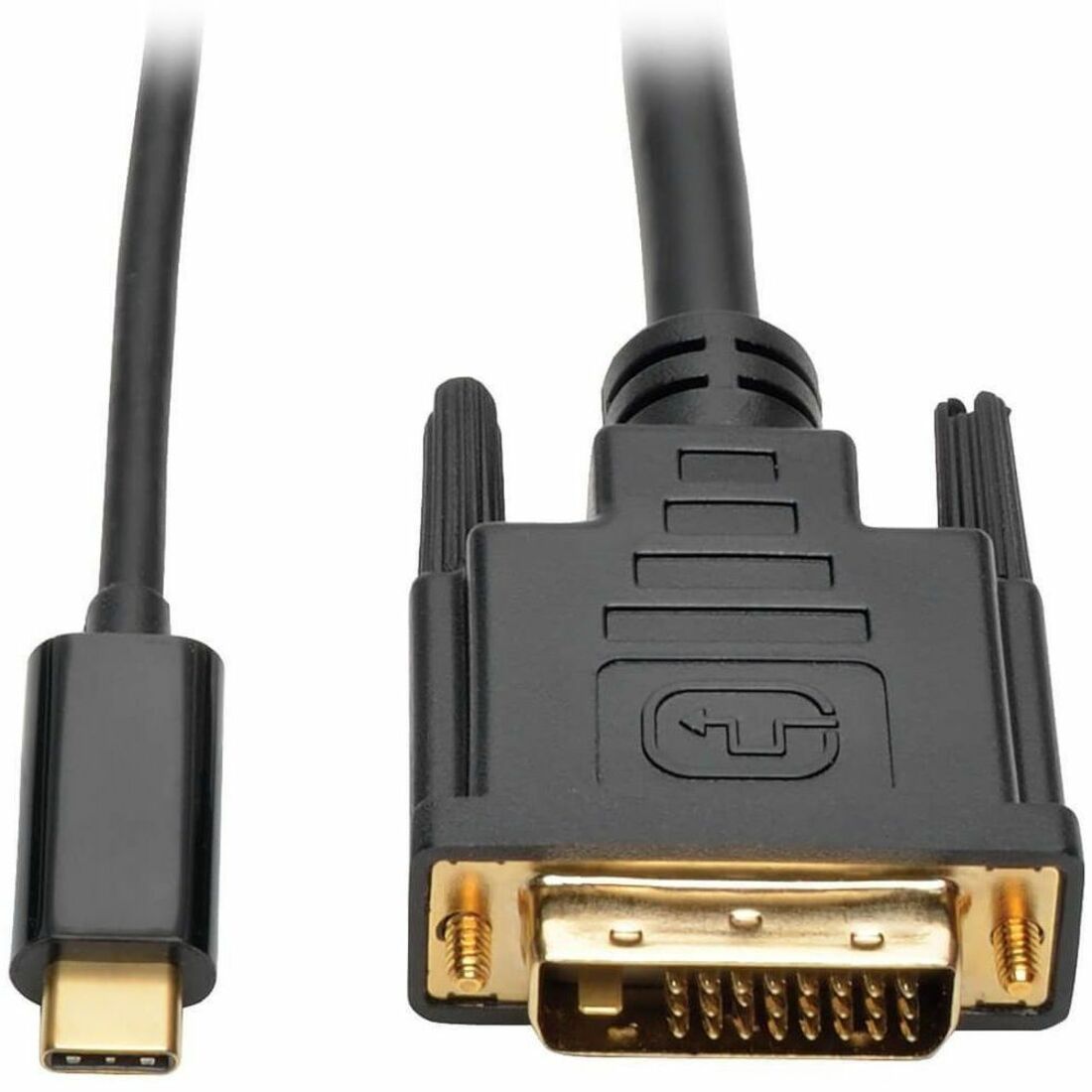 Tripp Lite by Eaton USB-C to DVI Active Adapter Cable (M/M) Black 6 ft. (1.8 m)