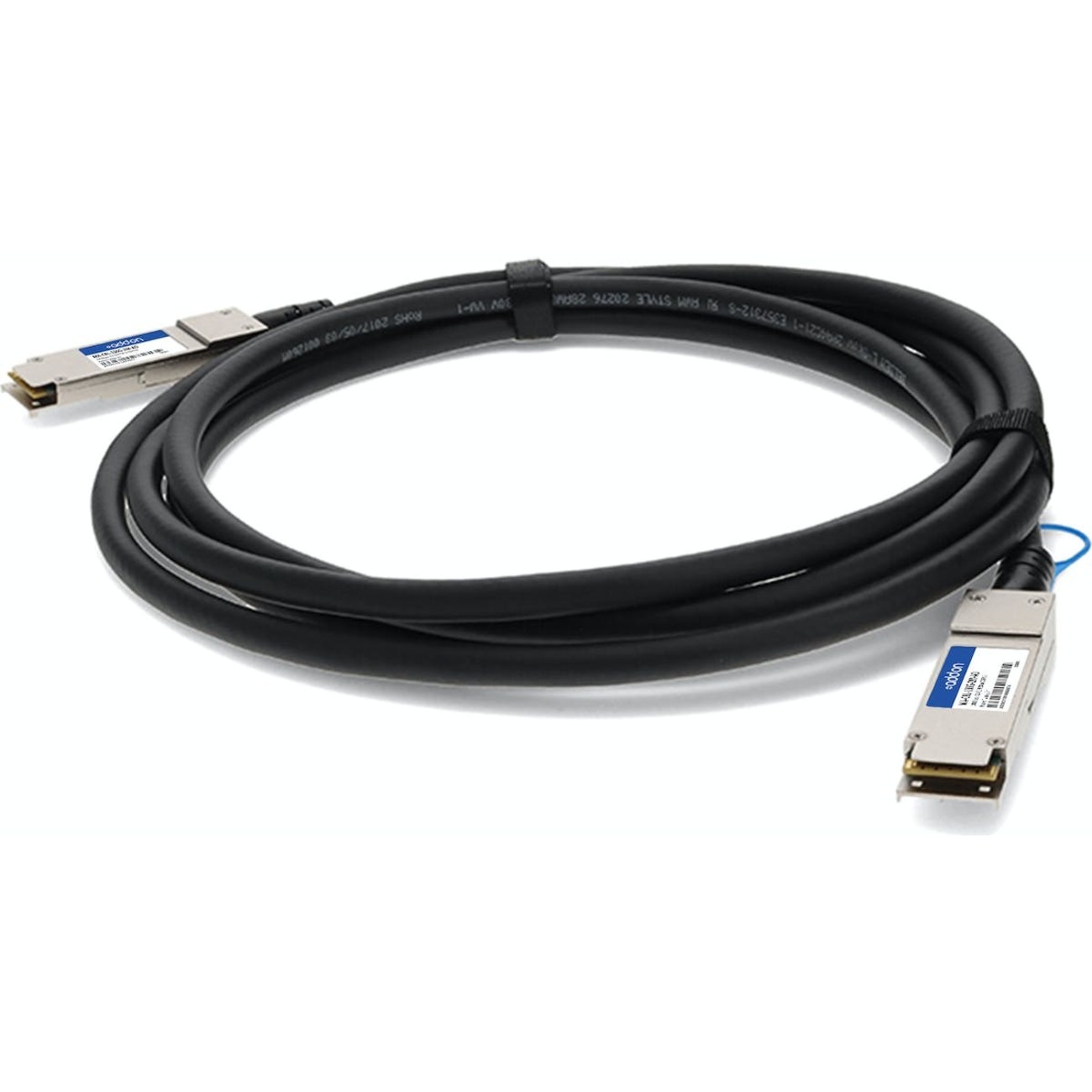 AddOn Cisco Meraki&reg; MA-CBL-100G-2M Compatible TAA Compliant 100GBase-CU QSFP28 Direct Attach Cable (Passive Twinax, 2m)
