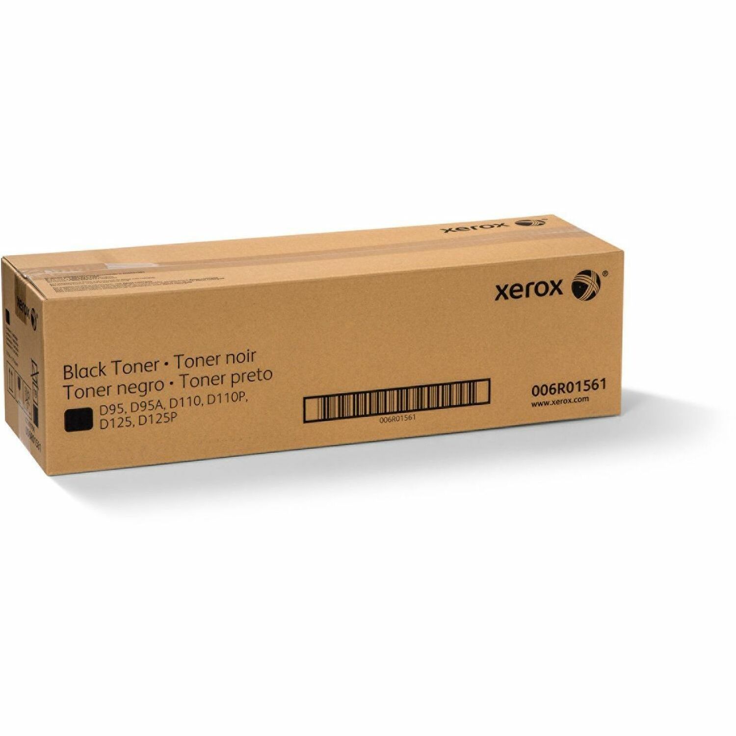 Xerox Genuine Xerox&reg; D95A/D110/D125/ED95A/ED125 Black Toner Cartridge