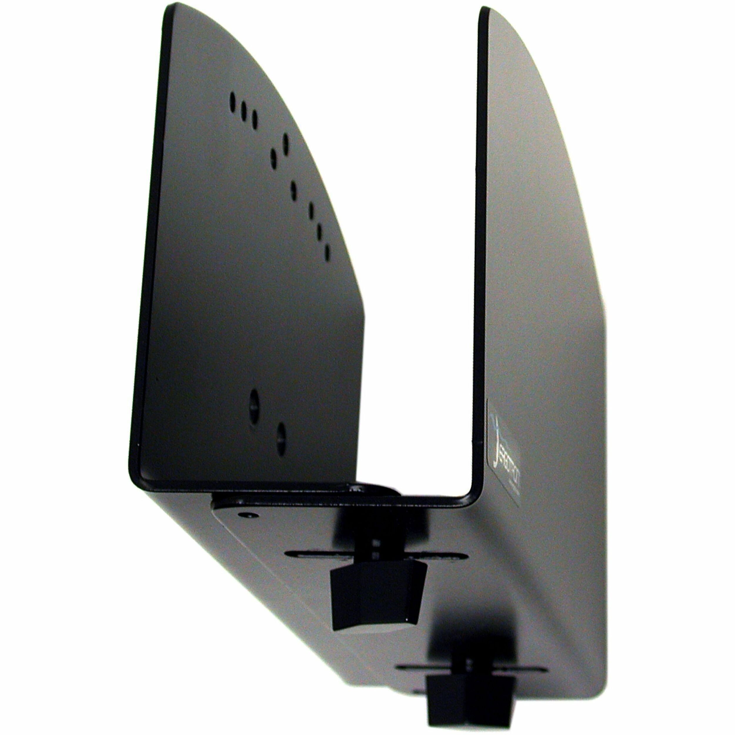 Ergotron Wall Mount for CPU, Computer, PC, Power Supply, Cart, Medical Cart, Workstation, Mounting Arm, Wall Mount, Mounting Bracket - Black - Vertical