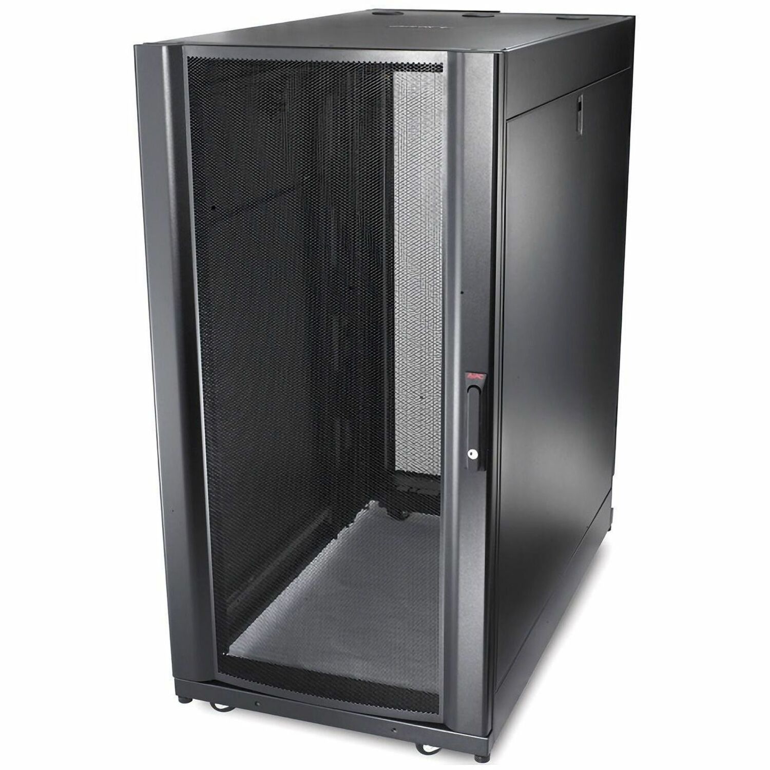 APC NetShelter SX, Server Rack Enclosure, 24U, Shock Packaging, 1250 lbs, Black, 1200H x 600W x 1070D mm [TAA]