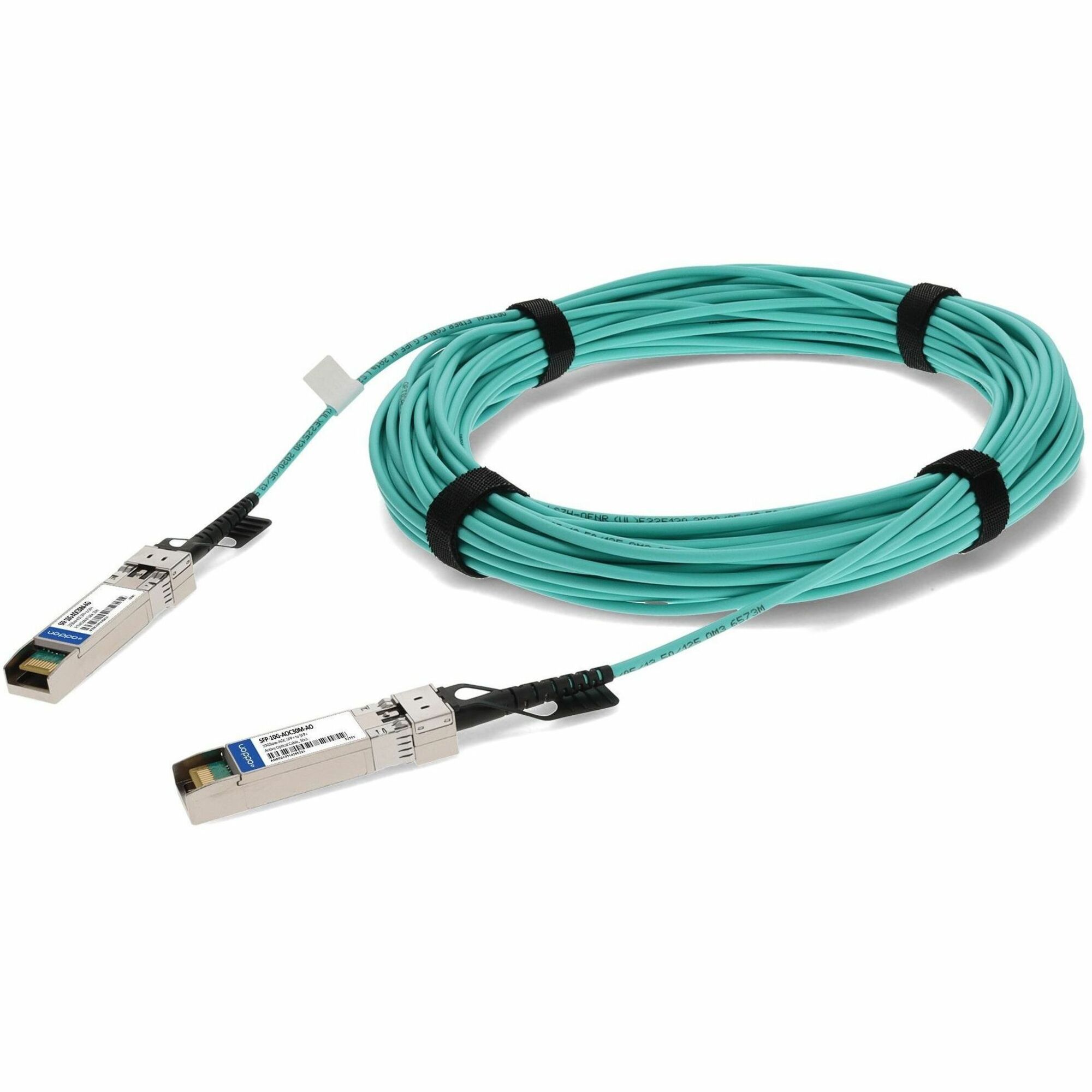 AddOn Cisco® SFP-10G-AOC30M Compatible TAA Compliant 10GBase-AOC SFP+ Active Optical Cable (850nm, MMF, 30m)