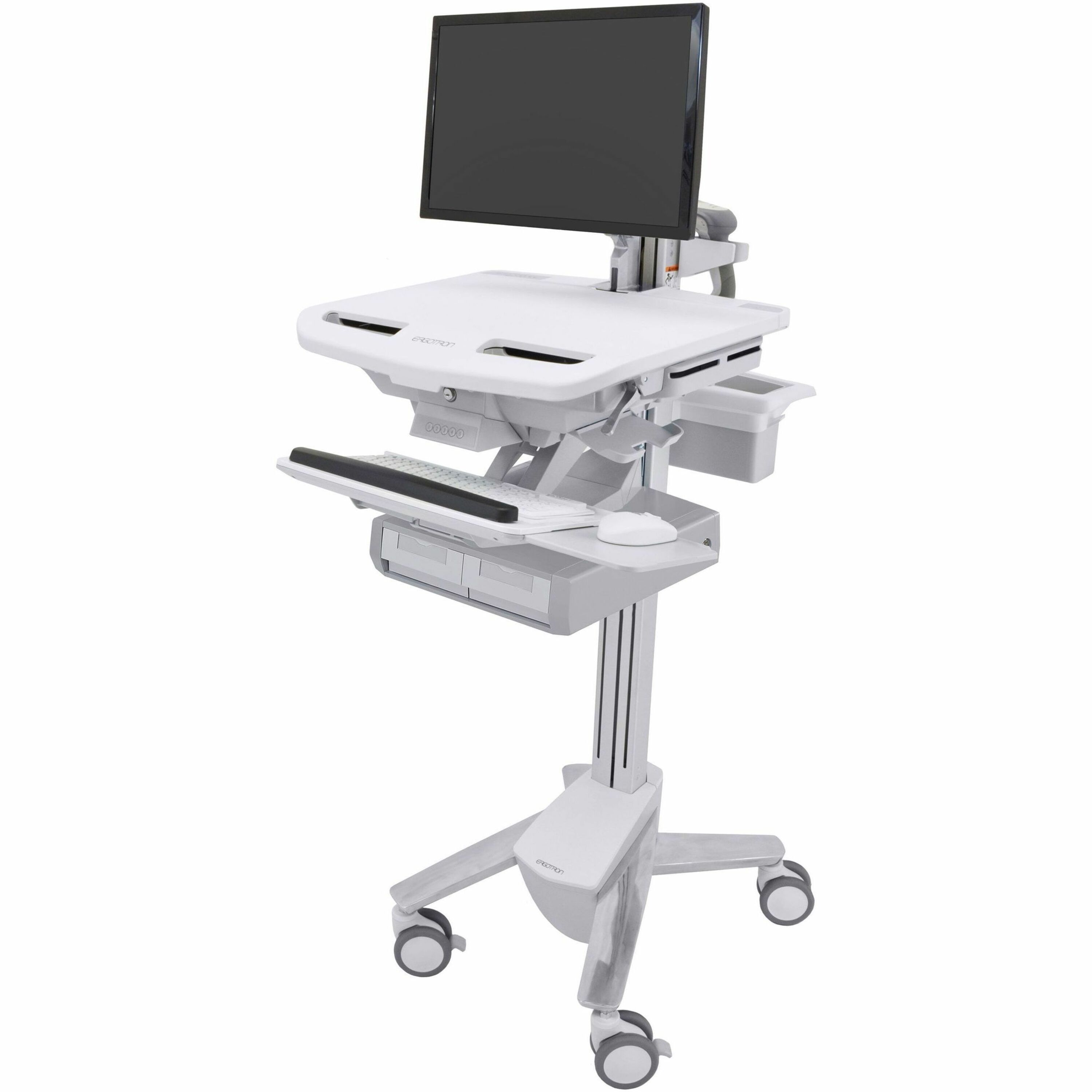 Ergotron StyleView Cart with LCD Arm, 2 Drawers (2x1)