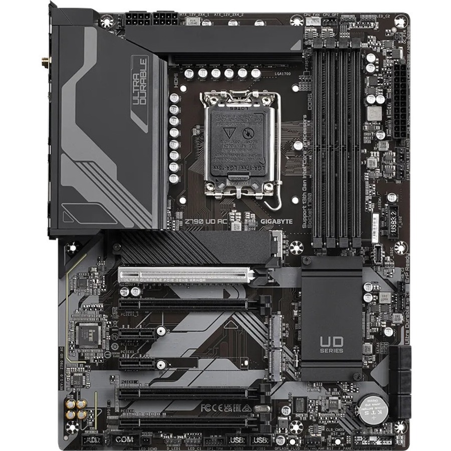 GIGABYTE Z790 UD AC Gaming Desktop Motherboard - Intel Z790 Chipset - Socket LGA-1700 - ATX