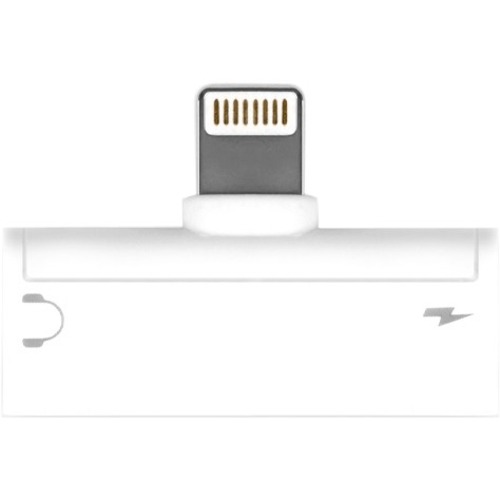 Aluratek Lightning + 3.5 mm Adapter For iPhone/iPad