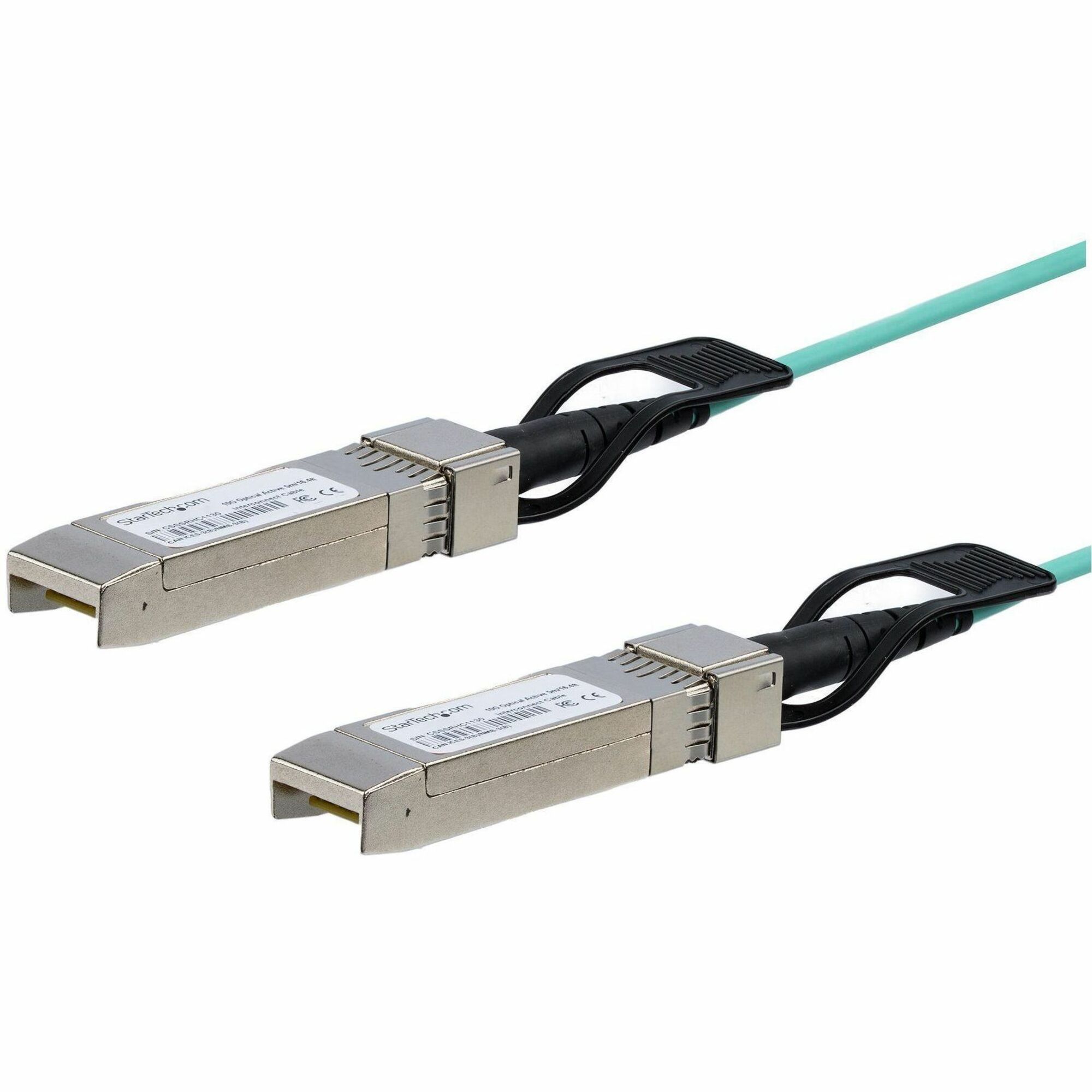 StarTech Cisco SFP-10G-AOC5M Compatible 5m 10G SFP+ to SFP AOC Cable - 10GbE SFP+ Active Optical Fiber - 10Gbps SFP + Cable 16.4'
