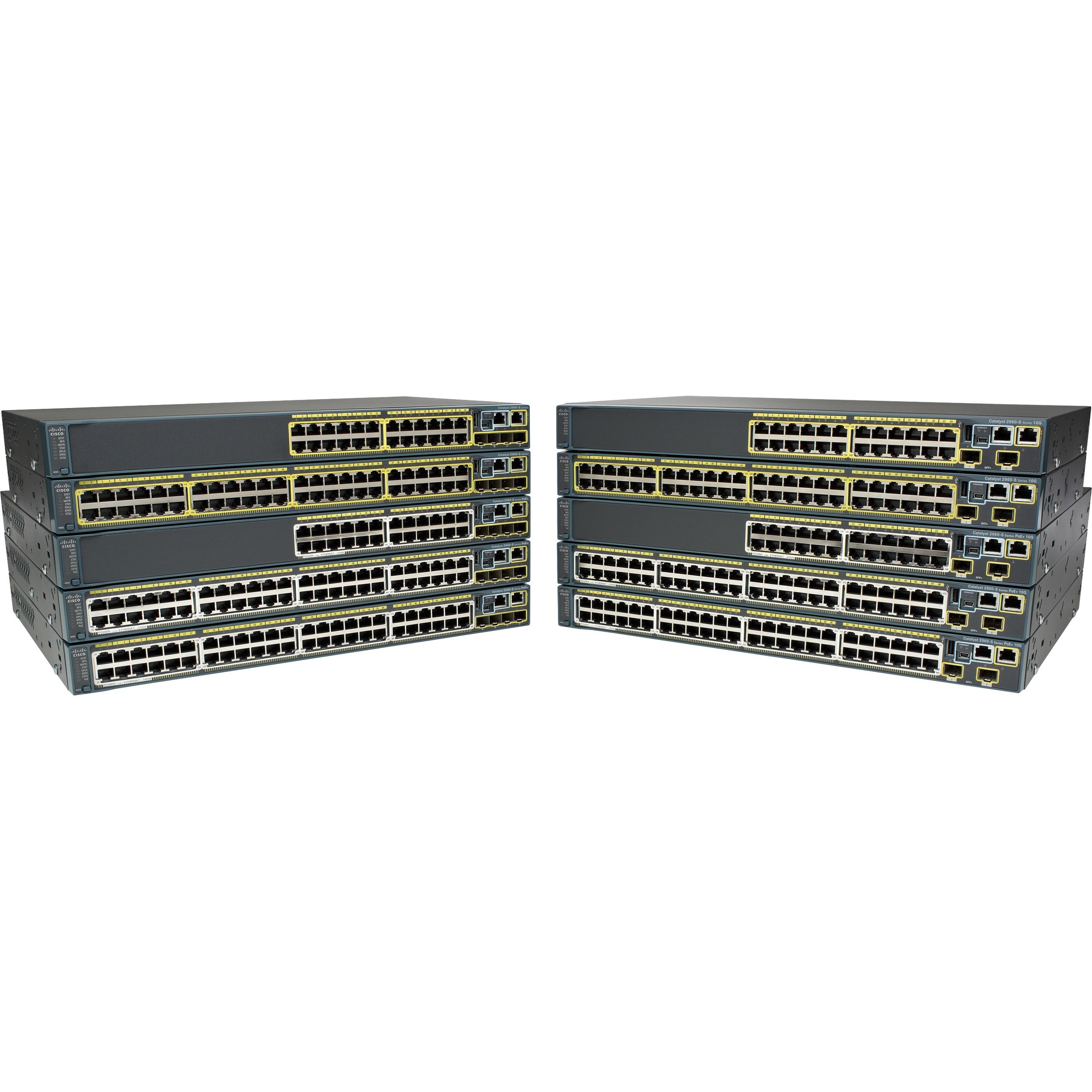 Cisco-IMSourcing Catalyst WS-C2960S-24PS-L Stackable Ethernet Switch