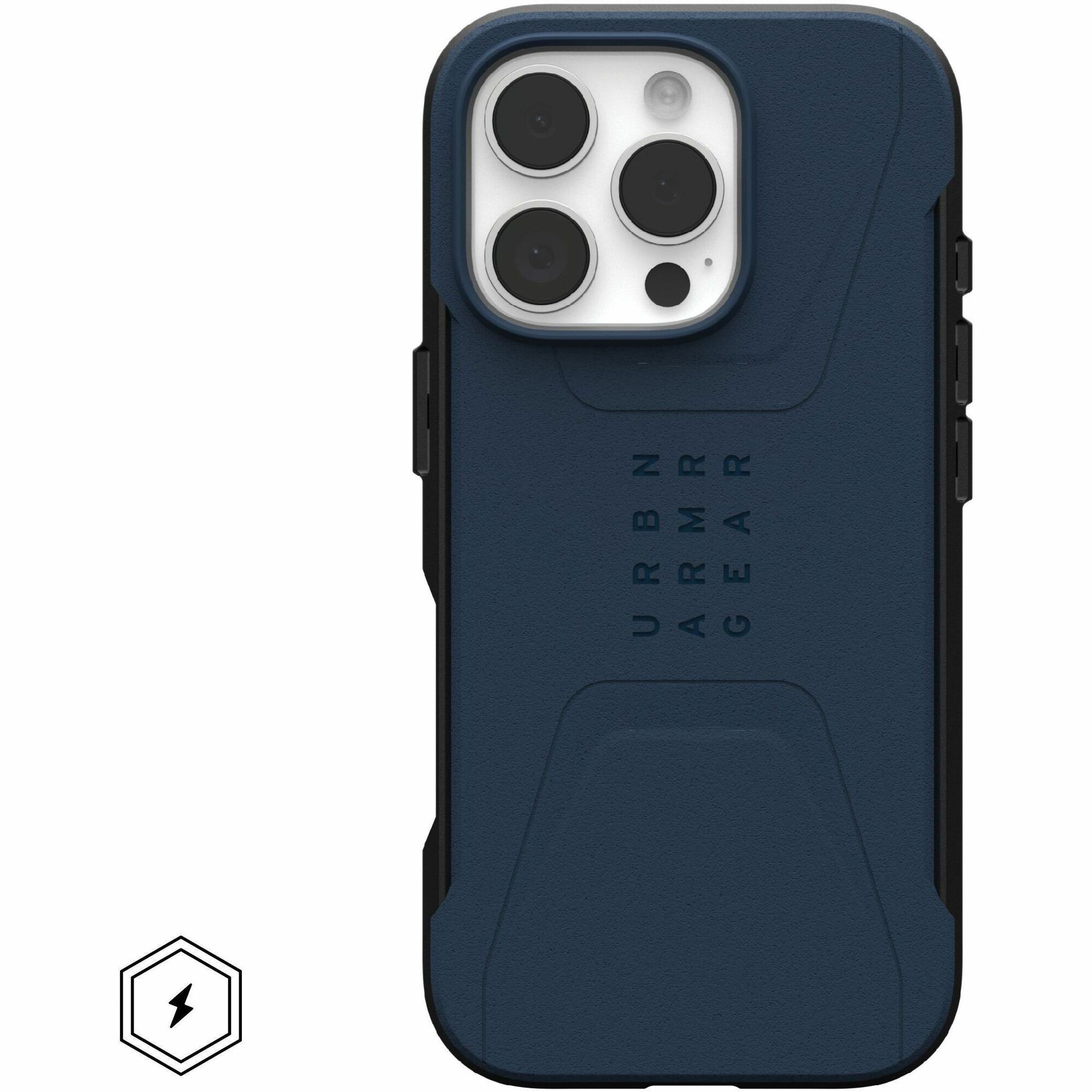 Urban Armor Gear Civilian Carrying Case Apple iPhone 16 Pro Smartphone - Mallard