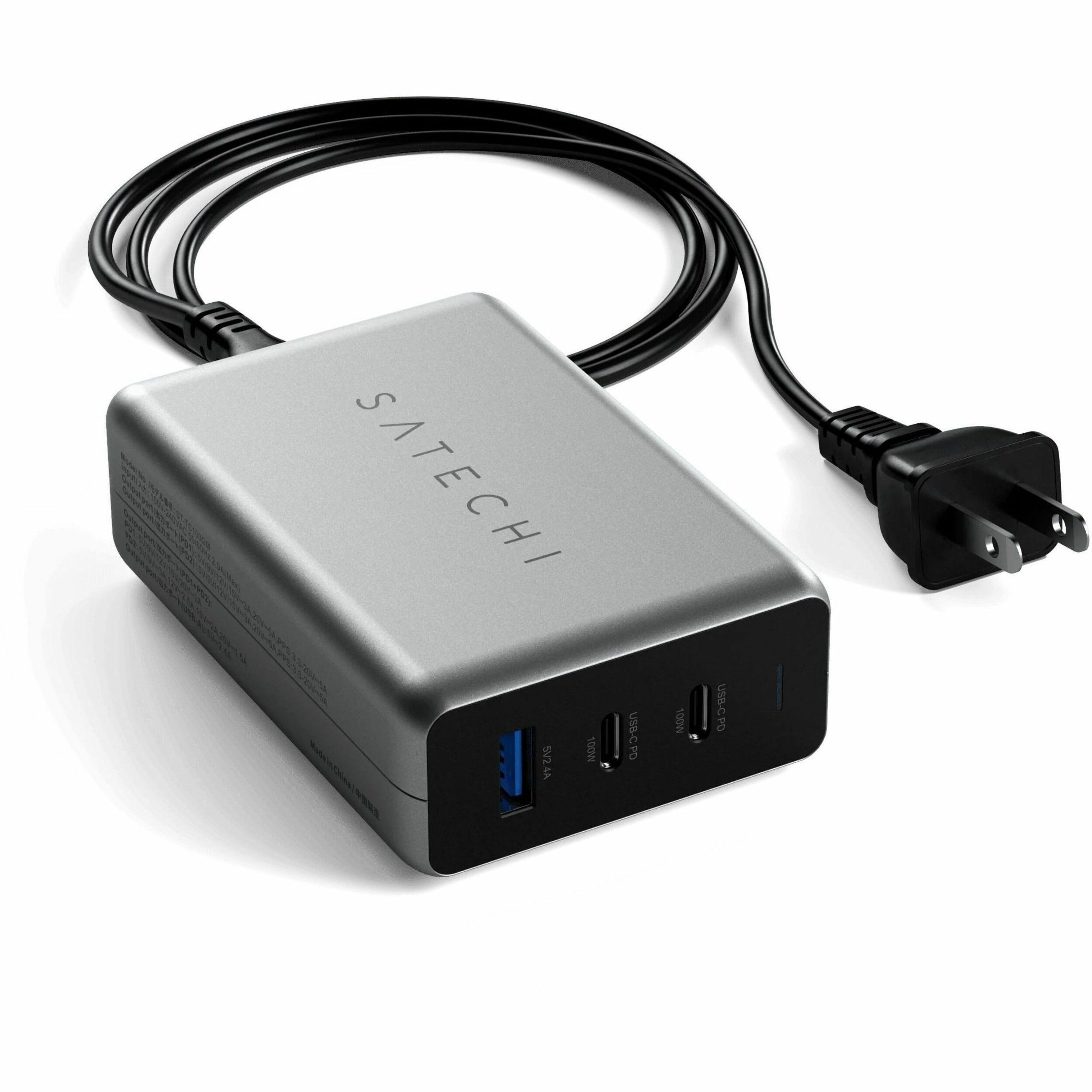 Satechi 100W USB-C PD Compact GaN Charger