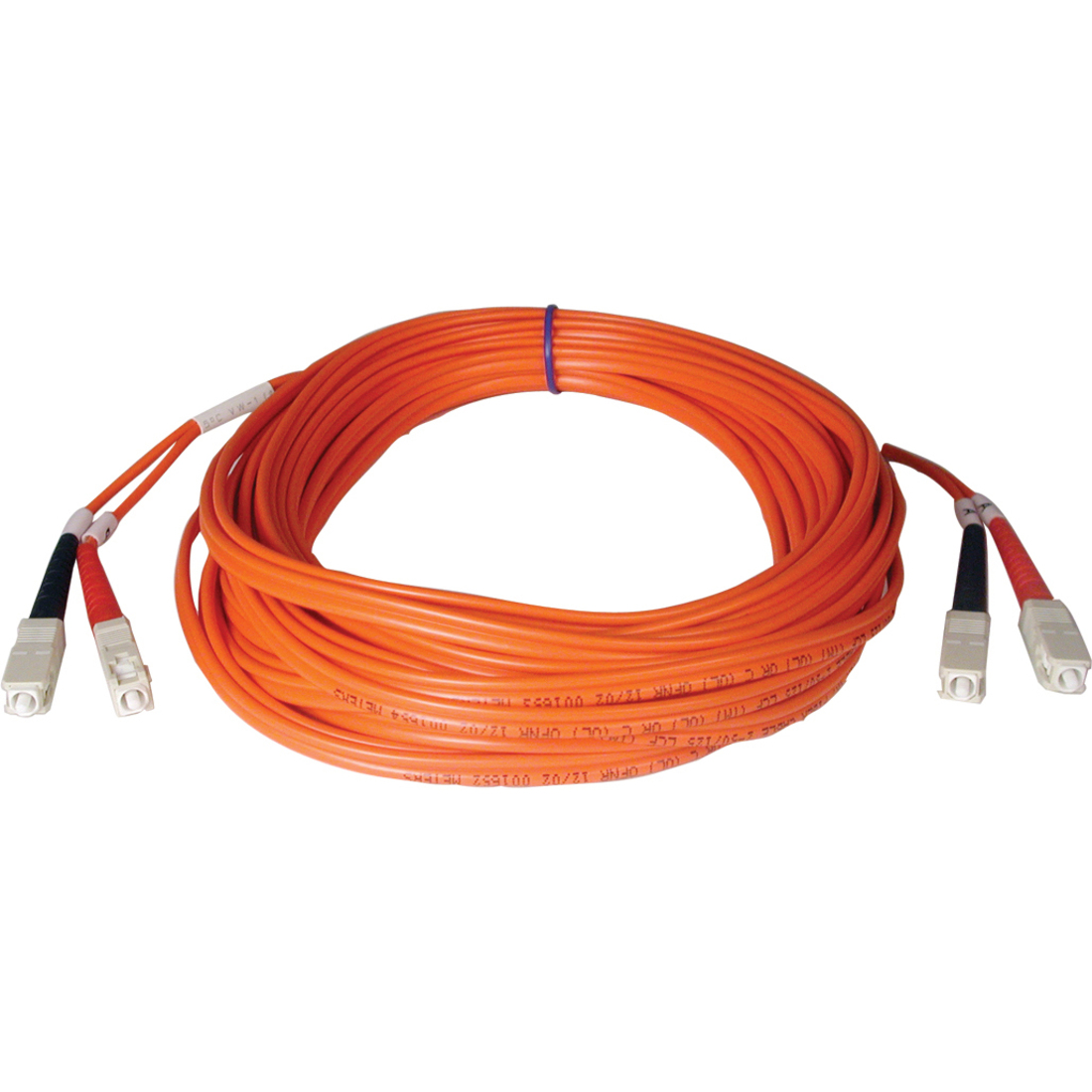 Tripp Lite by Eaton 2M Duplex Multimode 50/125 Fiber Optic Patch Cable SC/SC 6' 6ft 2 Meter