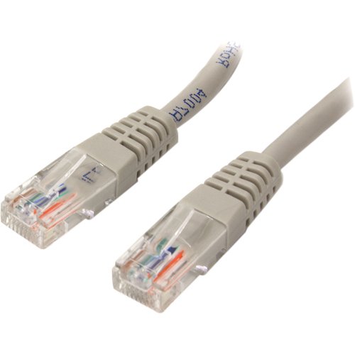 StarTech Patch cable - RJ-45 (M) - RJ-45 (M) - 6 ft - UTP - ( CAT 5e ) - Gray