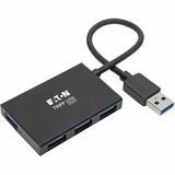 Tripp Lite by Eaton 4-Port Slim Portable USB-A Hub - USB 3.x (5Gbps) Aluminum Housing
