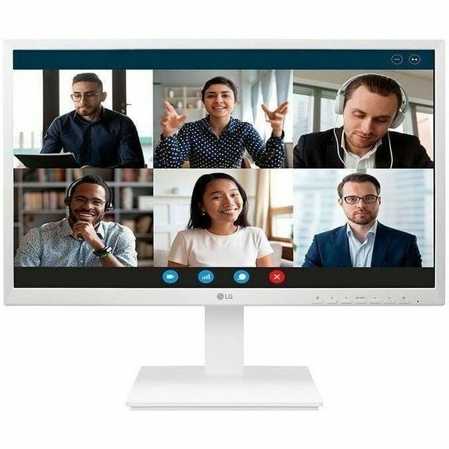 LG 24BK550Y-H 24" Class Full HD LCD Monitor - 16:9 - Textured White